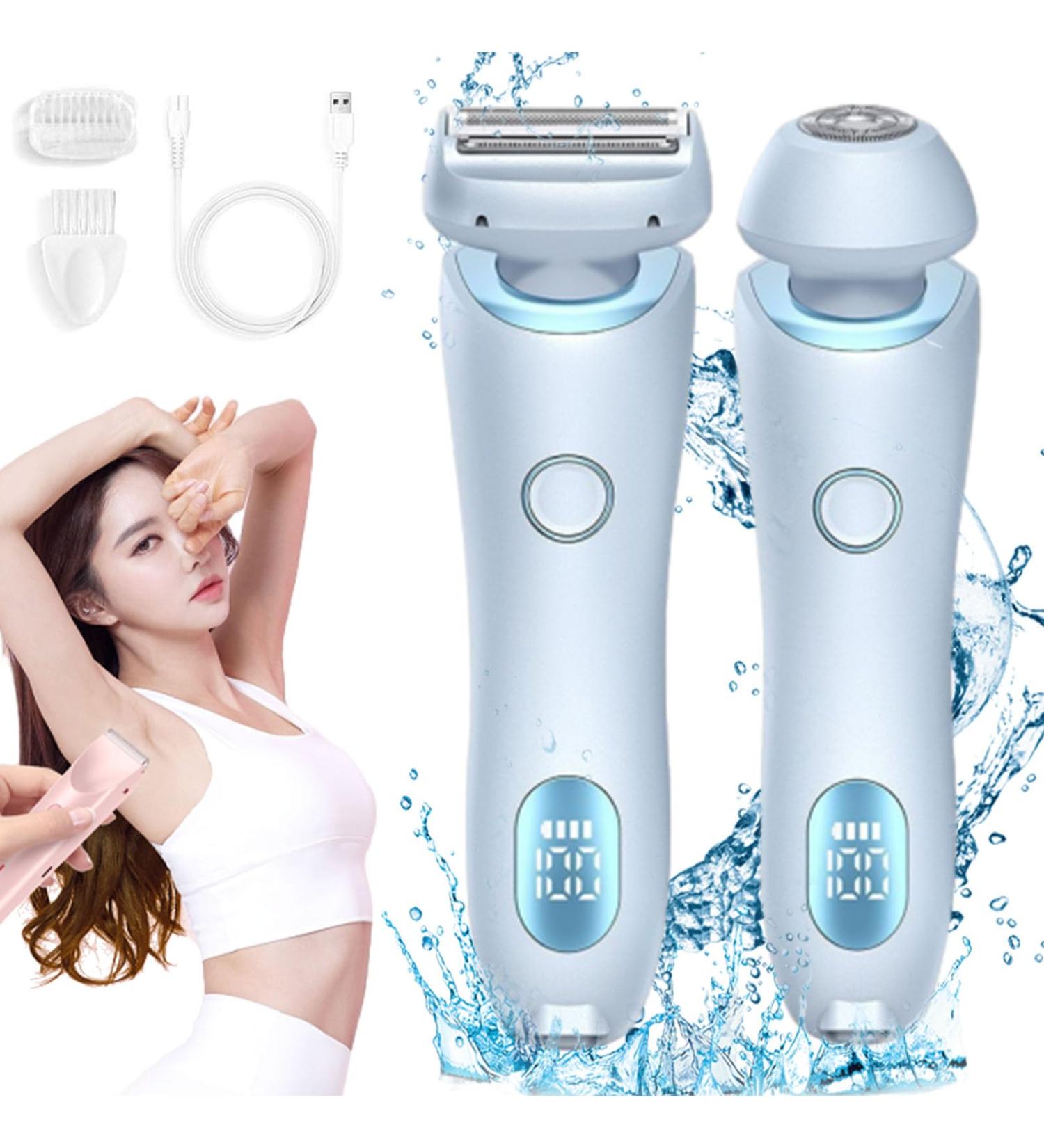 Duskofficial Razor Duskofficial The Glide Pro 3.0 Premium Shaver Wet Dry Razor Electric Double Head 2 In 1 Portable Electric Shaver Razors Ipx7 Waterproof and Rechargeable (Style A Blue) Style A Blue - Buy Online on GoSupps.com