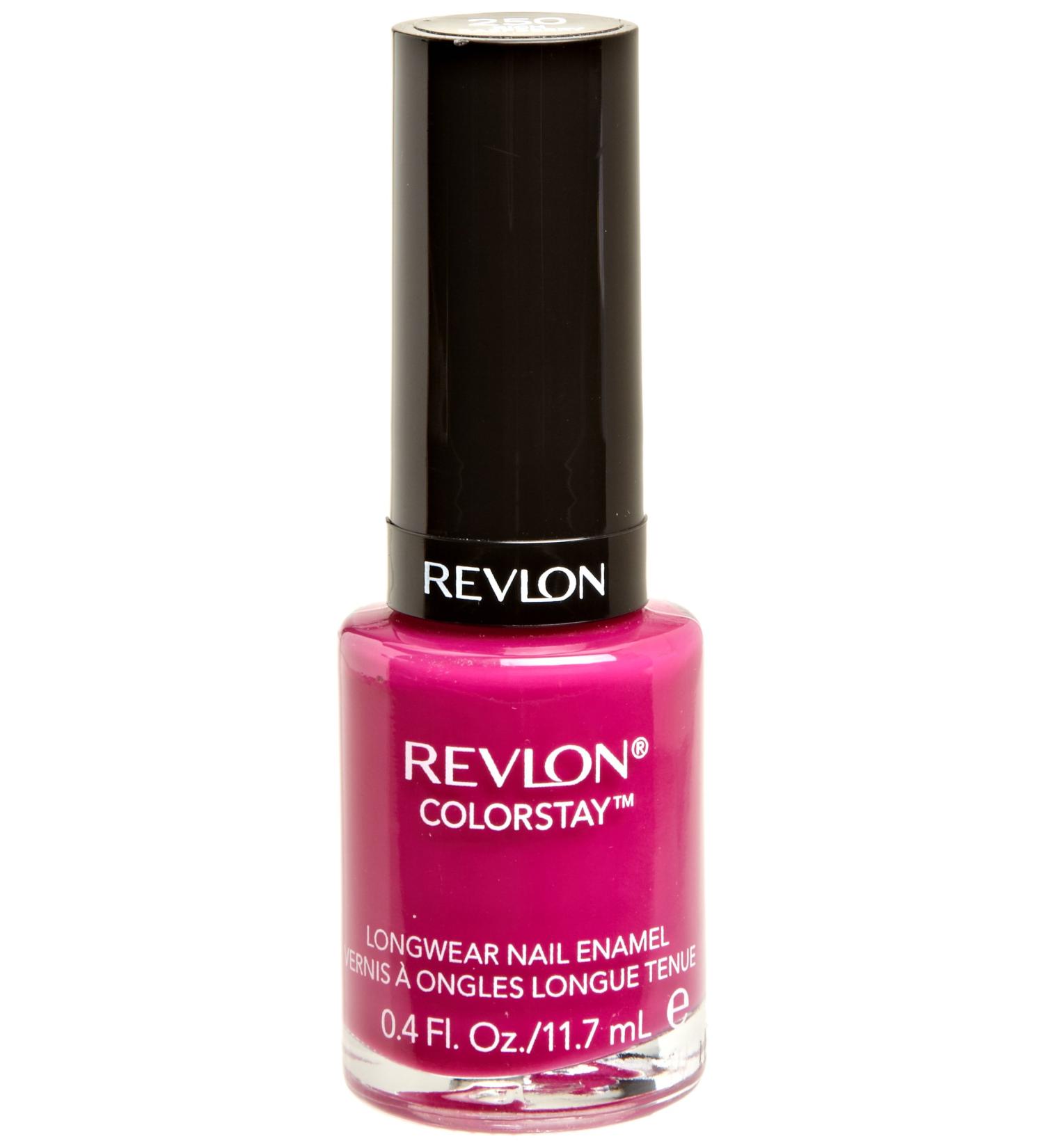 REVLON Colorstay Nail Enamel, Rich Raspberry, 0.4 Fluid Ounce