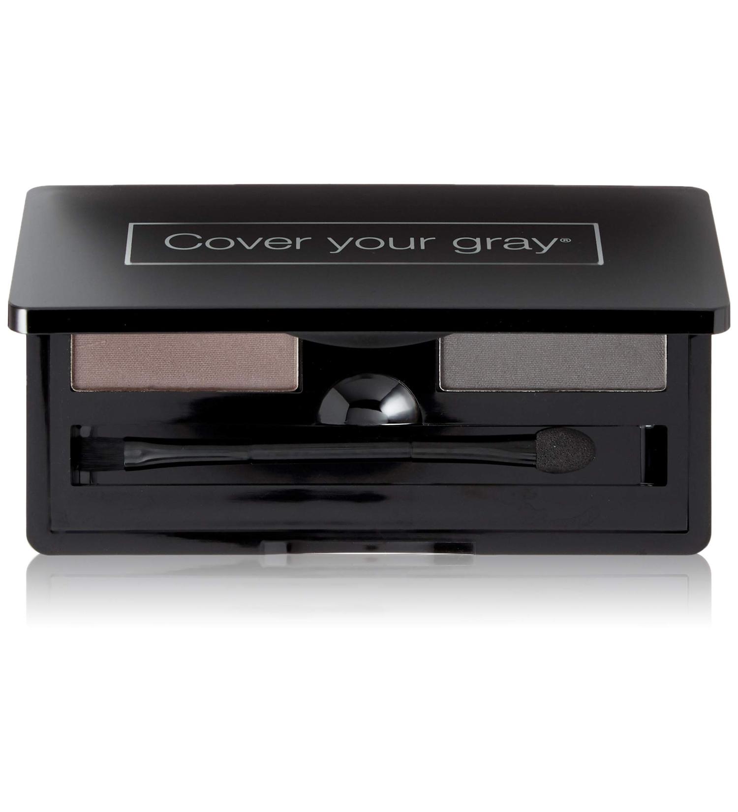 Buy Cover Your Gray Fill In Powder Pro - Dark Brown/Black | Best Gray Coverage for Hair | Fast International Shipping - Buy Online on GoSupps.com