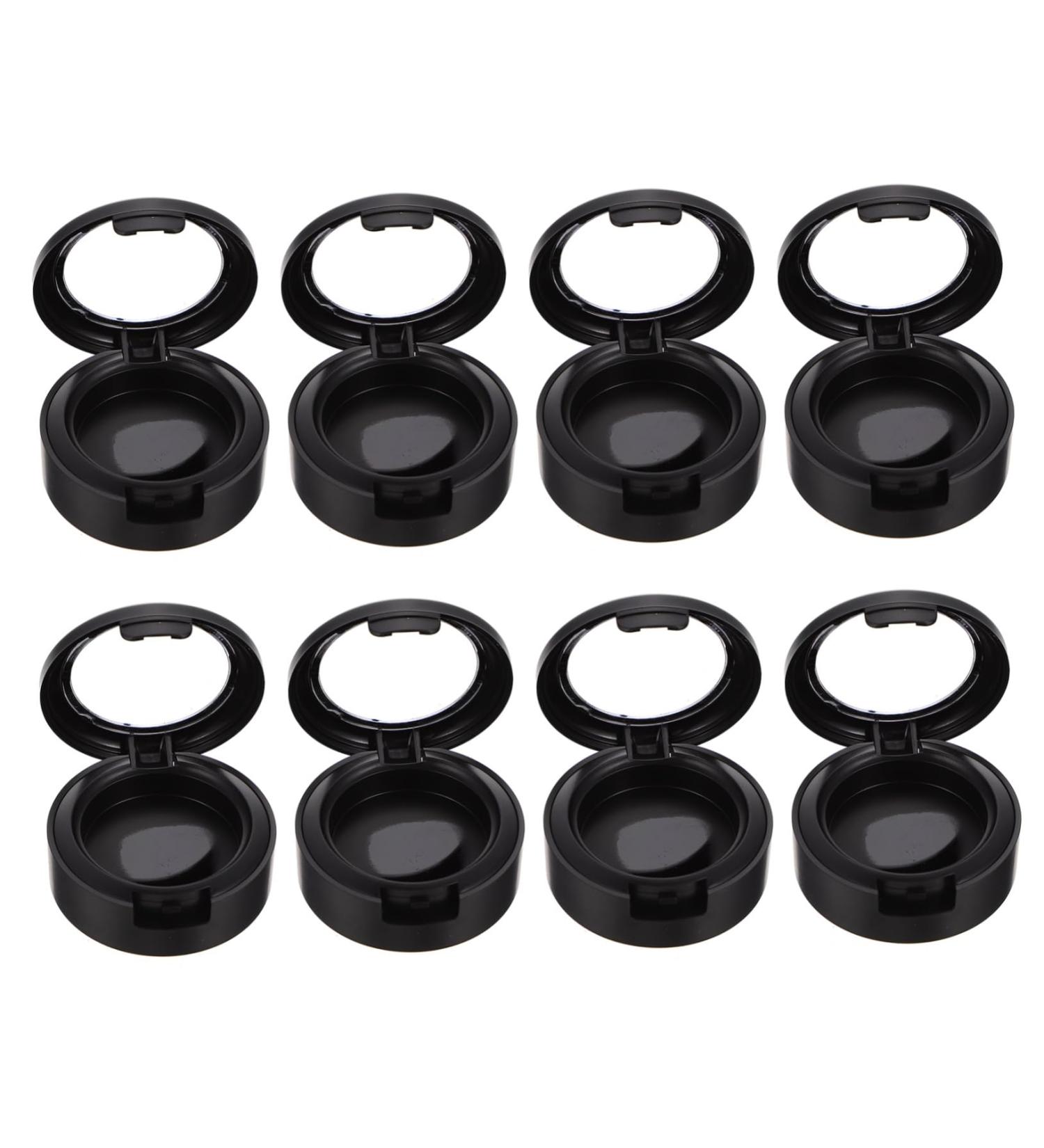 Housoutil Mini Eyeshadow Palette Organizer 8piece Cosmetics Storage Drawer For Eyeshadow Supplies 4x38cm black - Buy Online on GoSupps.com