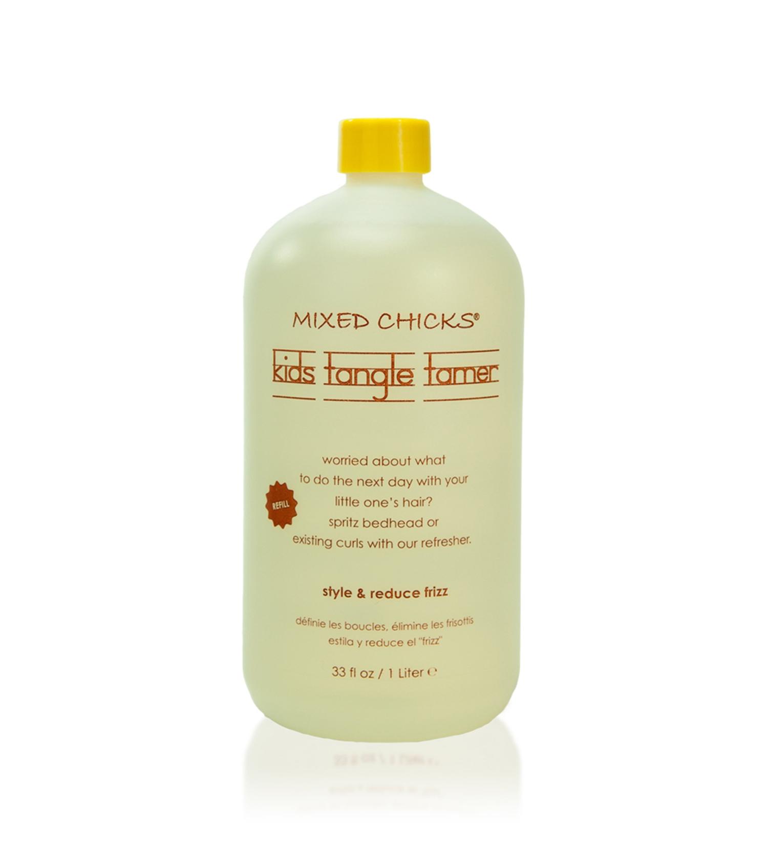 Mixed Chicks Kids Tangle Tamer - Light and Moisturizing Styling Formula for Frizz-free Curls 33 fl.oz. 33 Fl Oz (Pack of 1)
