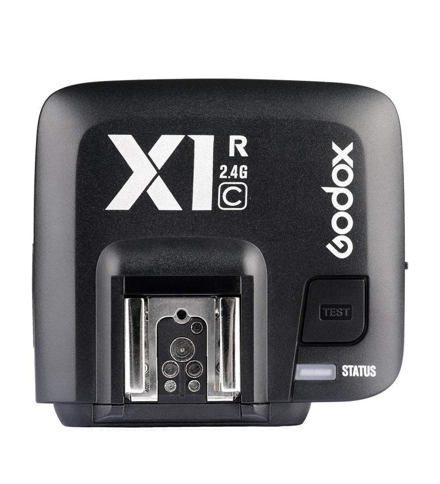 GODOX X1R-C E-TTL Wireless Remote Flash Receiver for Canon EOS Cameras - Compatible with Godox V1, TT350N, AD200, AD200Pro - 1/8000s Shutter Release - Buy Online on GoSupps.com