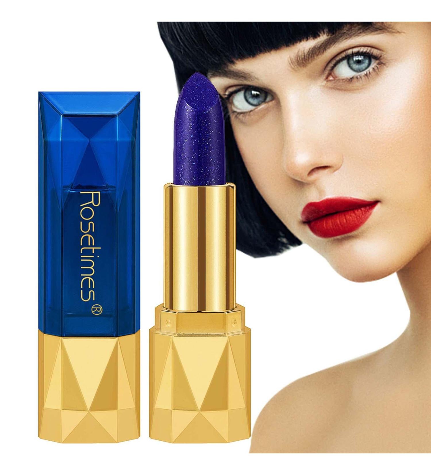 2 Color Changing Lipstick Blue Magic Blue Lipstick Color Changing Lipstick Magic Color Changing Lipstick Nutritious Tinted Lip Balm Lips Moisturizing Duqulle 2 Pcs Blue Tube - Buy Online on GoSupps.com