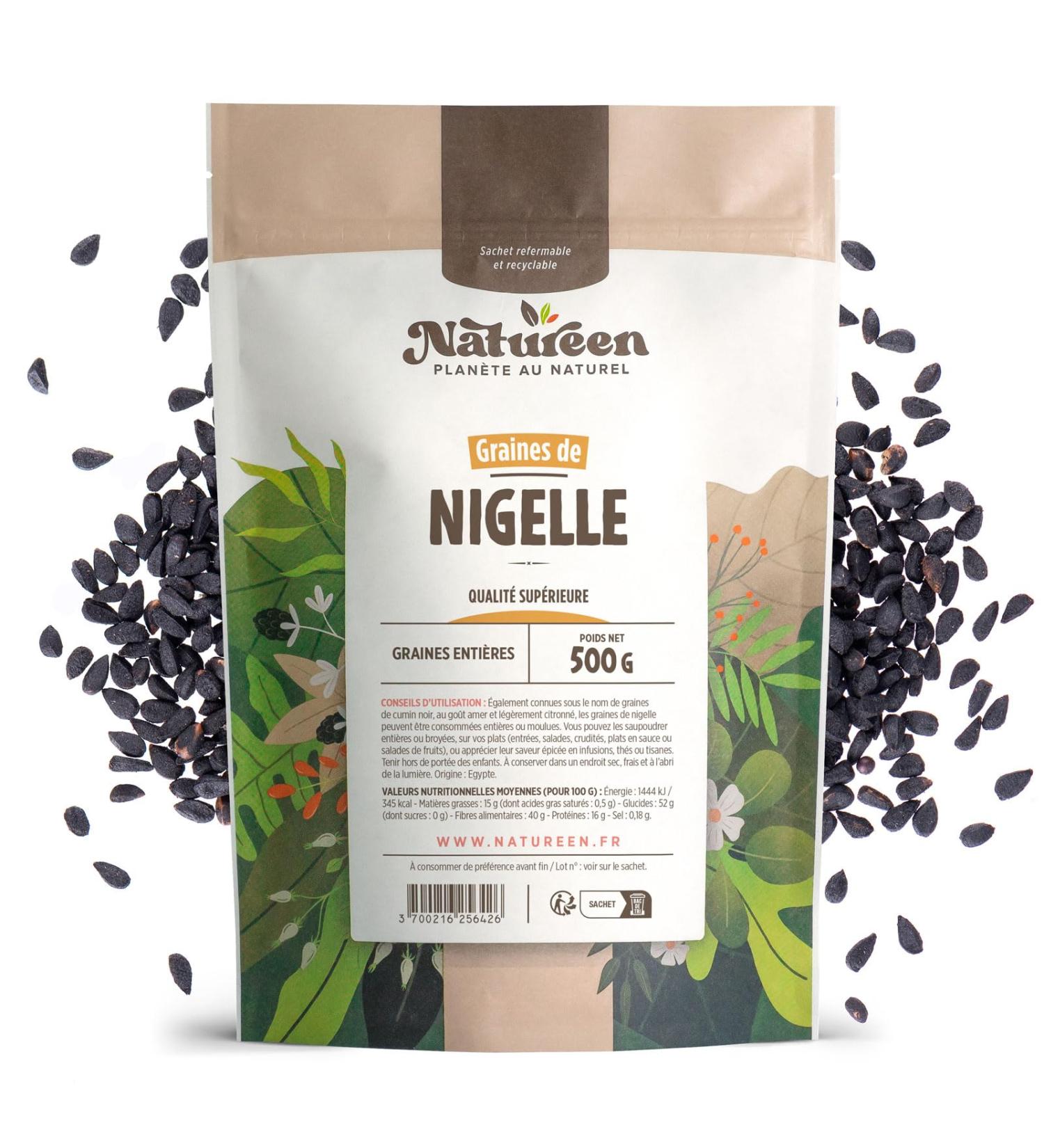  Plan te au Naturel Nigella seeds 500g - Buy Online on GoSupps.com