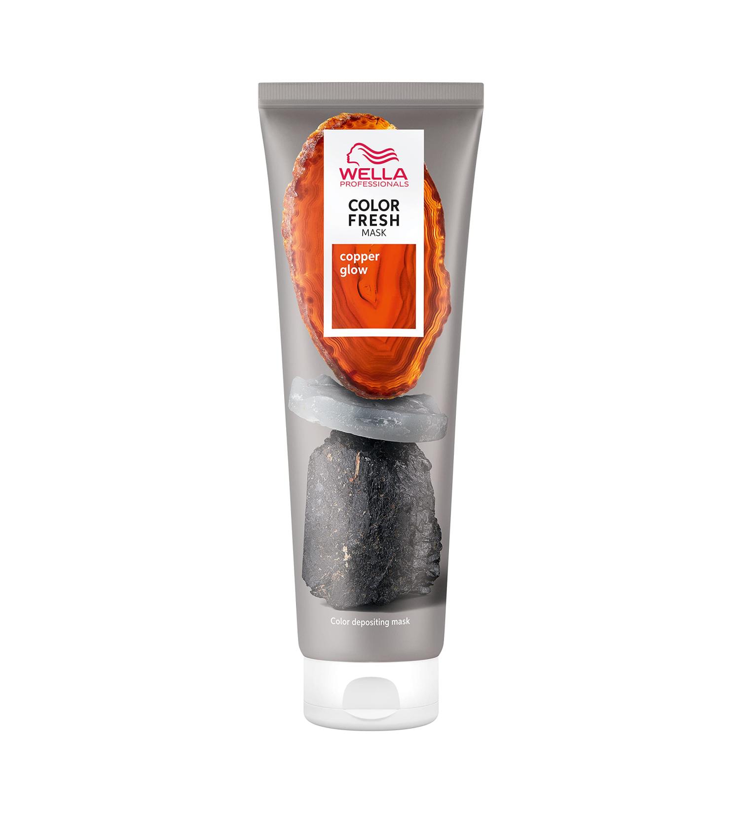 Wella Color Fresh Masks Natural Shades 5 oz - Copper Glow - Buy Online on GoSupps.com