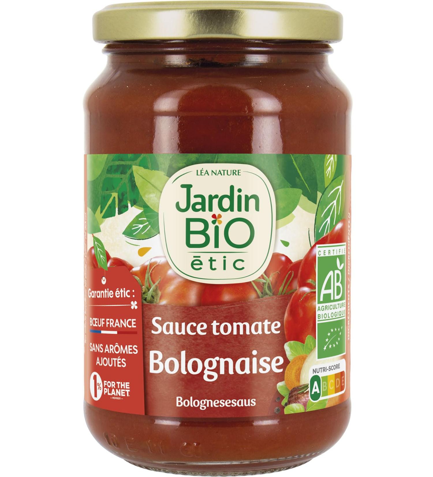Jardin Bio Bolognese Sauce with Beef 350 g - Buy Online on GoSupps.com