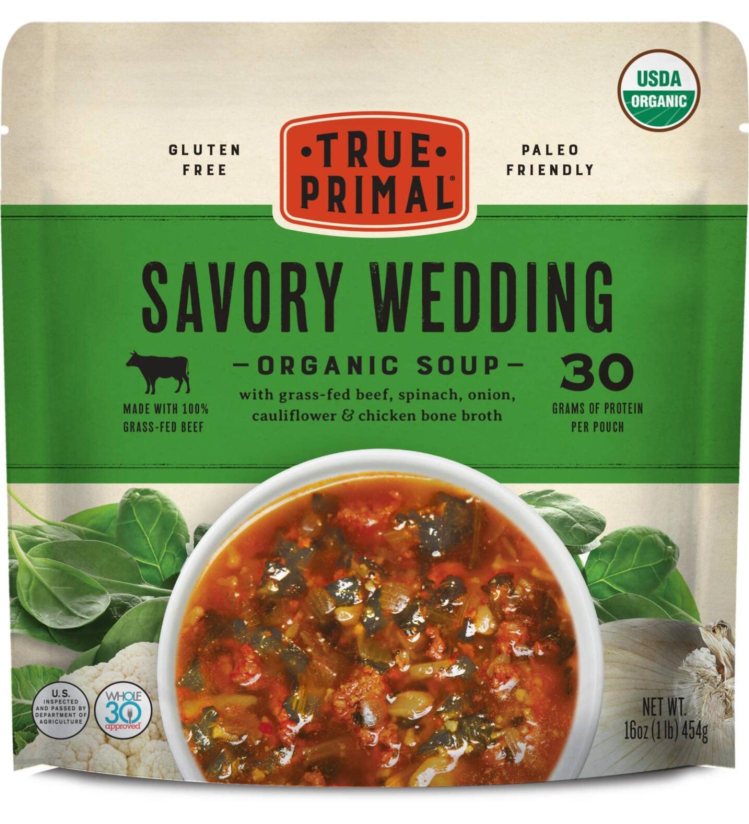 True Primal Savory Wedding Organic Soup 8-Pack: Buy Online Now - Buy Online on GoSupps.com