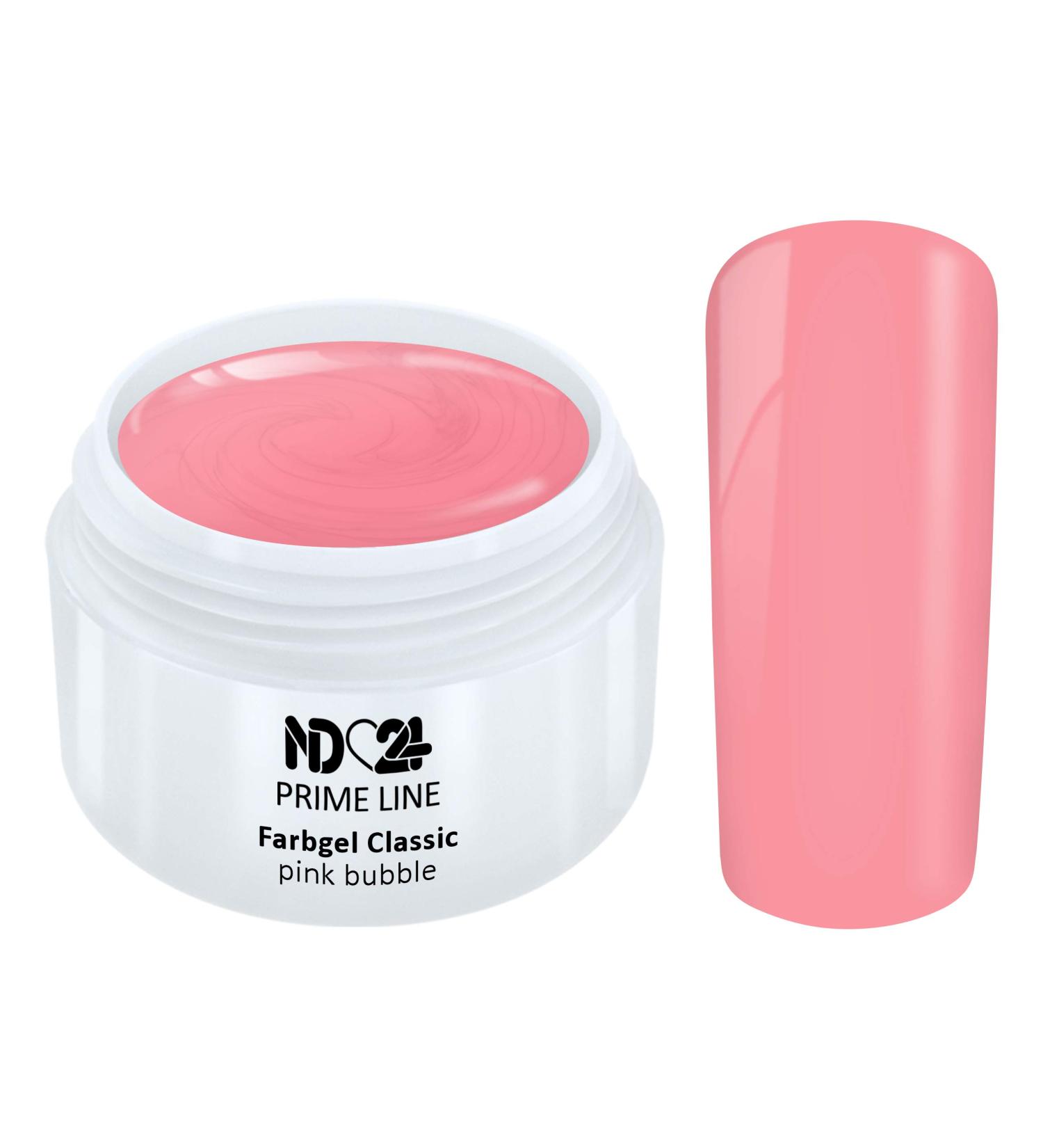 Prime Line Uv Color Gel - Pink Bubble Pink - Made in Germany - 5ml