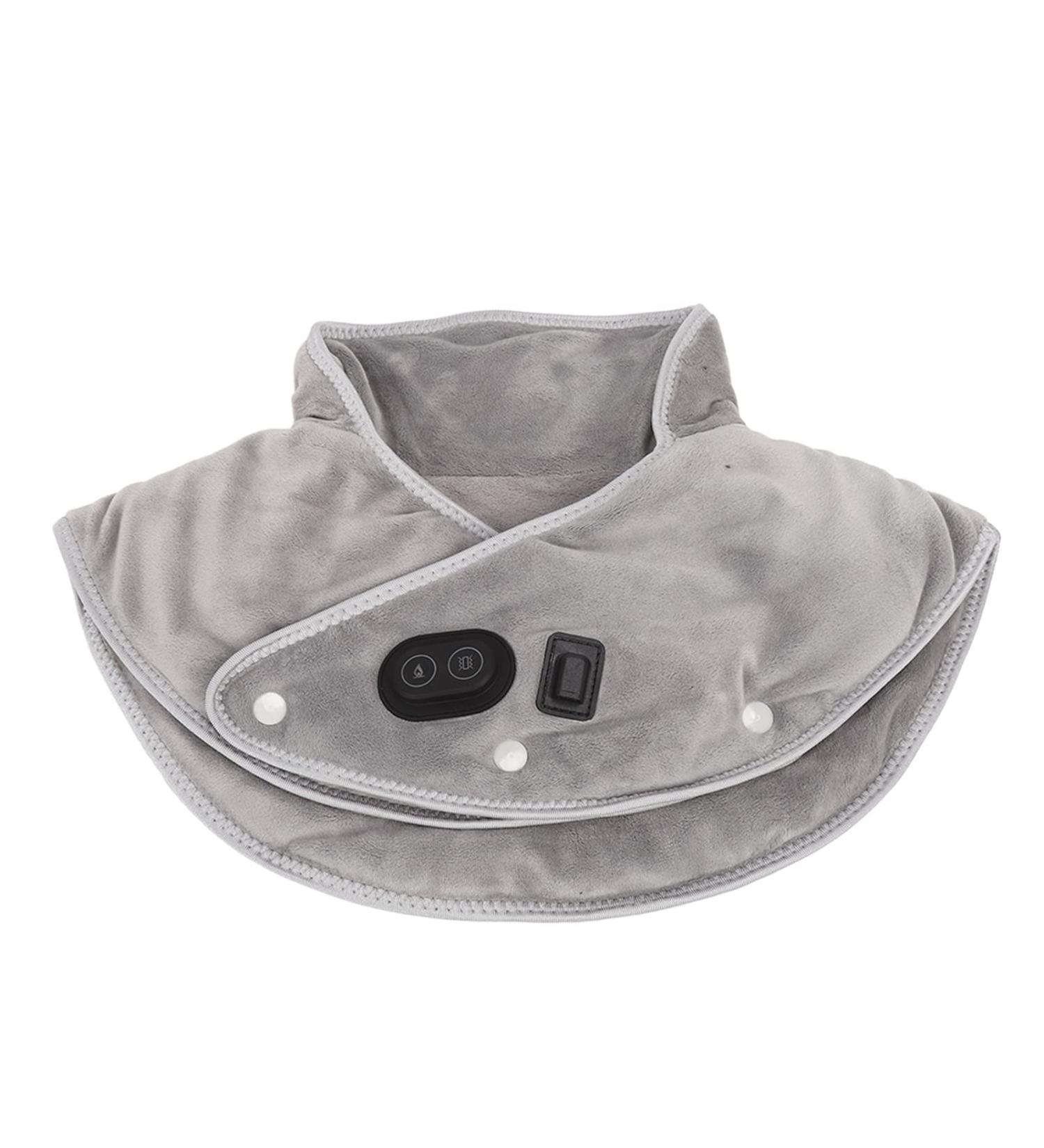 Shop ZoBel Gray Electric Heating Cushions for Neck & Shoulders - 3-Stage Temp Control & Massage | Ultimate Tissue Relaxation - Buy Online on GoSupps.com