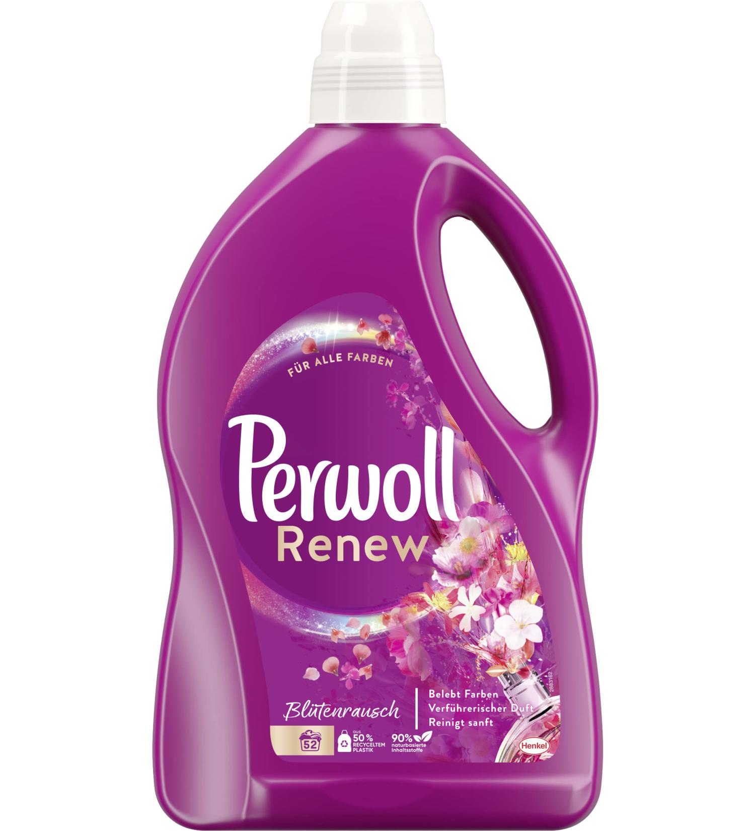 Buy Perwoll Renew Sea of Flowers Liquid Detergent (52 Washes) - Intense Freshness for Colors & Whites - Buy Online on GoSupps.com