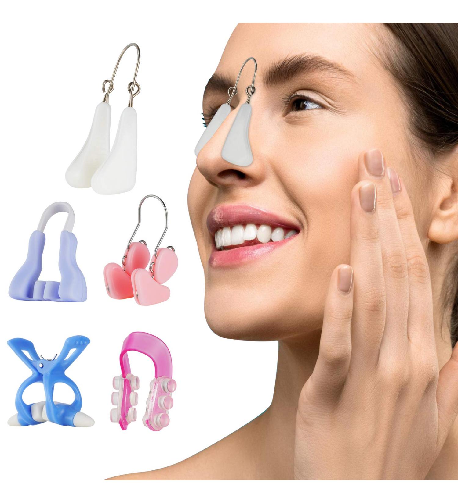 Nose Shaper Clip Set - Pain-Free Nose Up Lifting Straightener for Men & Women - Buy Online on GoSupps.com