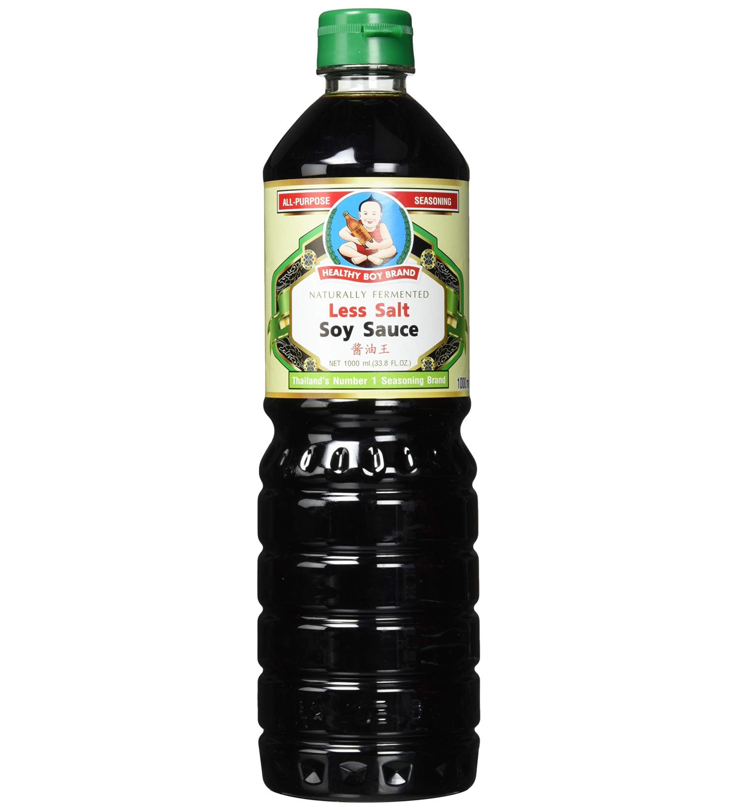  Healthy Boy HEALTHY BOY Pack of 2 soy sauces less salt 2 x 1000 ml - Buy Online on GoSupps.com