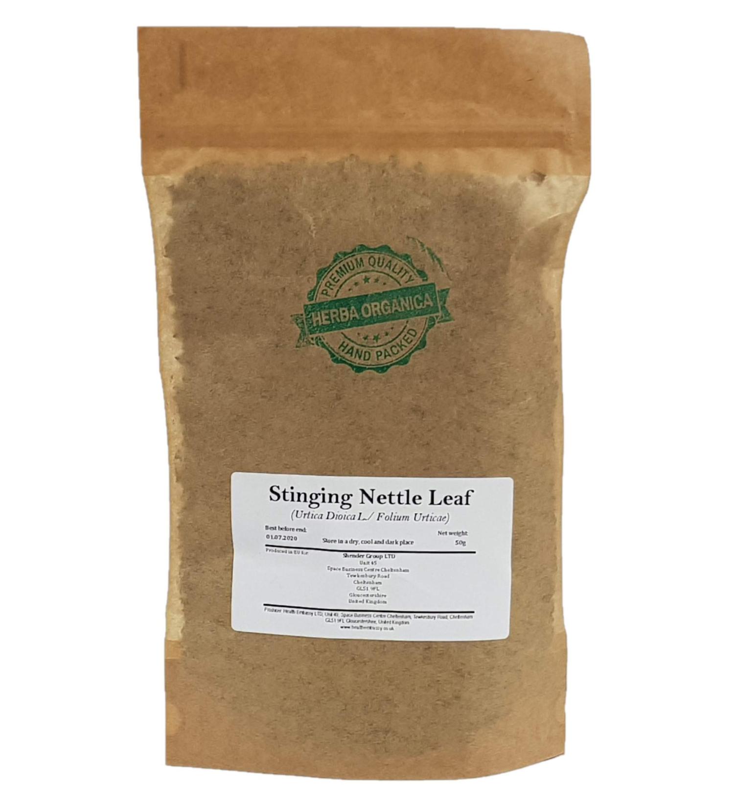Stinging Nettle Leaf - Urtica Dioica L # Herba Organica # Common Nettle (50g) 50 g (Pack of 1)