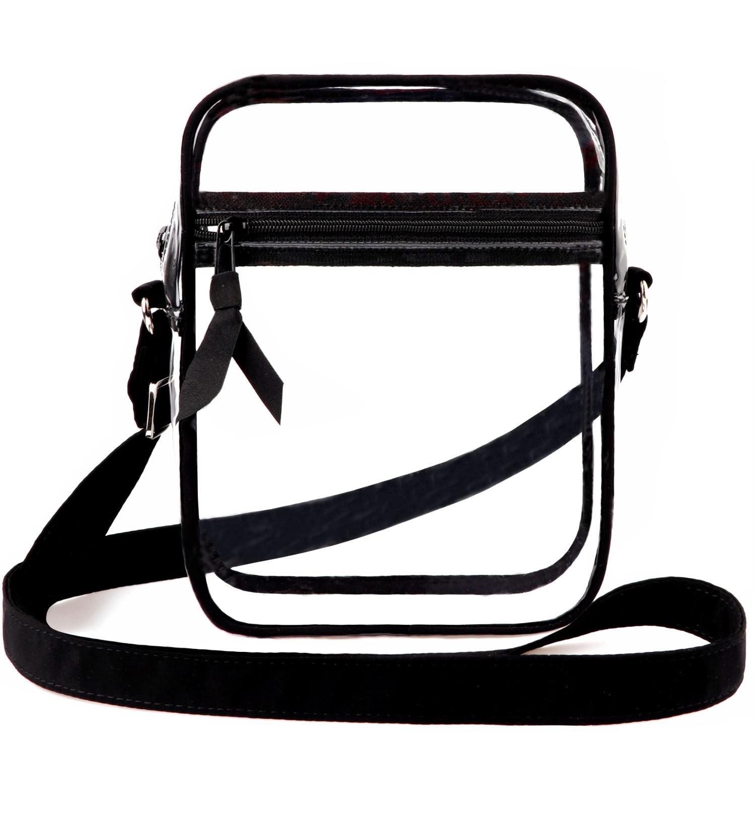 DONGGANGAJI Clear Crossbody Bag - Stadium Approved for Concerts - Black - Buy Online on GoSupps.com