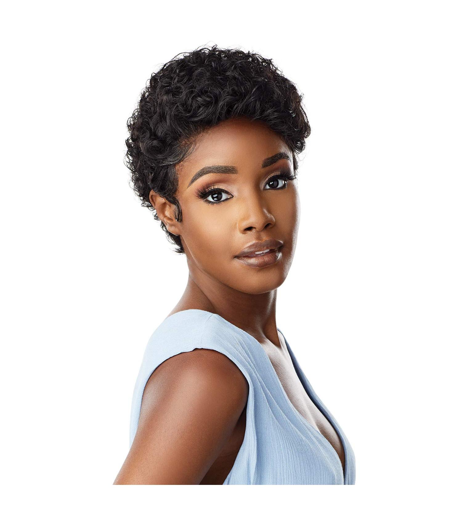 Sensationnel Amina Shear Muse Lace Front Wig - 1B Black - Buy Online on GoSupps.com