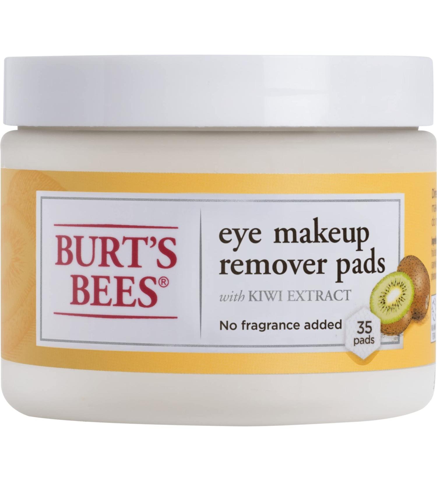 Buy Burt's Bees Eye Makeup Remover Pads - 70 Pads | Gentle & Effective | International Shipping Available - Buy Online on GoSupps.com