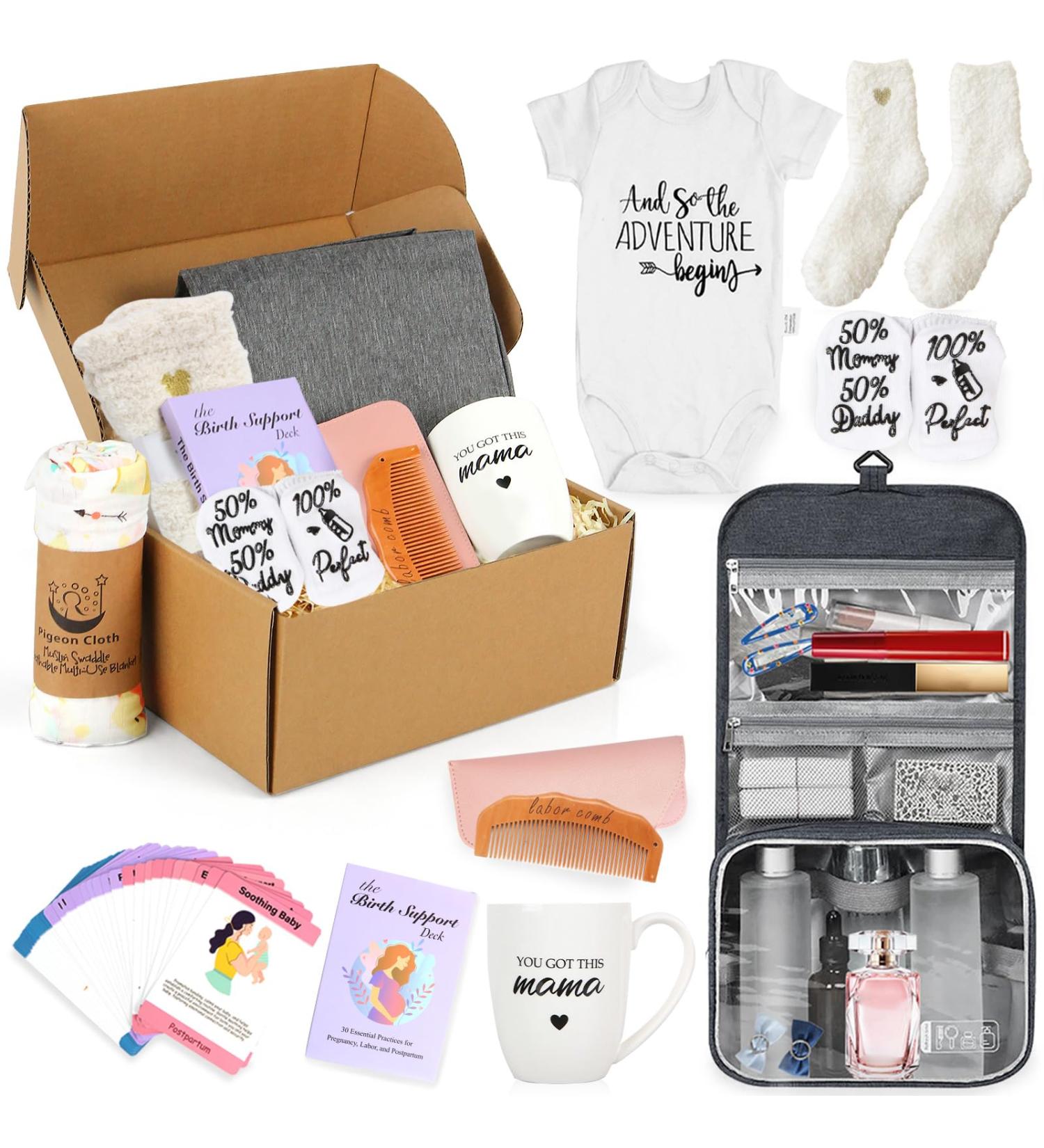 3rd Trimester Pregnancy Gift Box for Expecting and First Time Moms Gift Basket for Pregnant Women Pregnant Mom Gifts Box New Mom Gifts 3rd Trimester Pregnancy Essentials Pregnancy 3rd Gifts Set - Buy Online on GoSupps.com