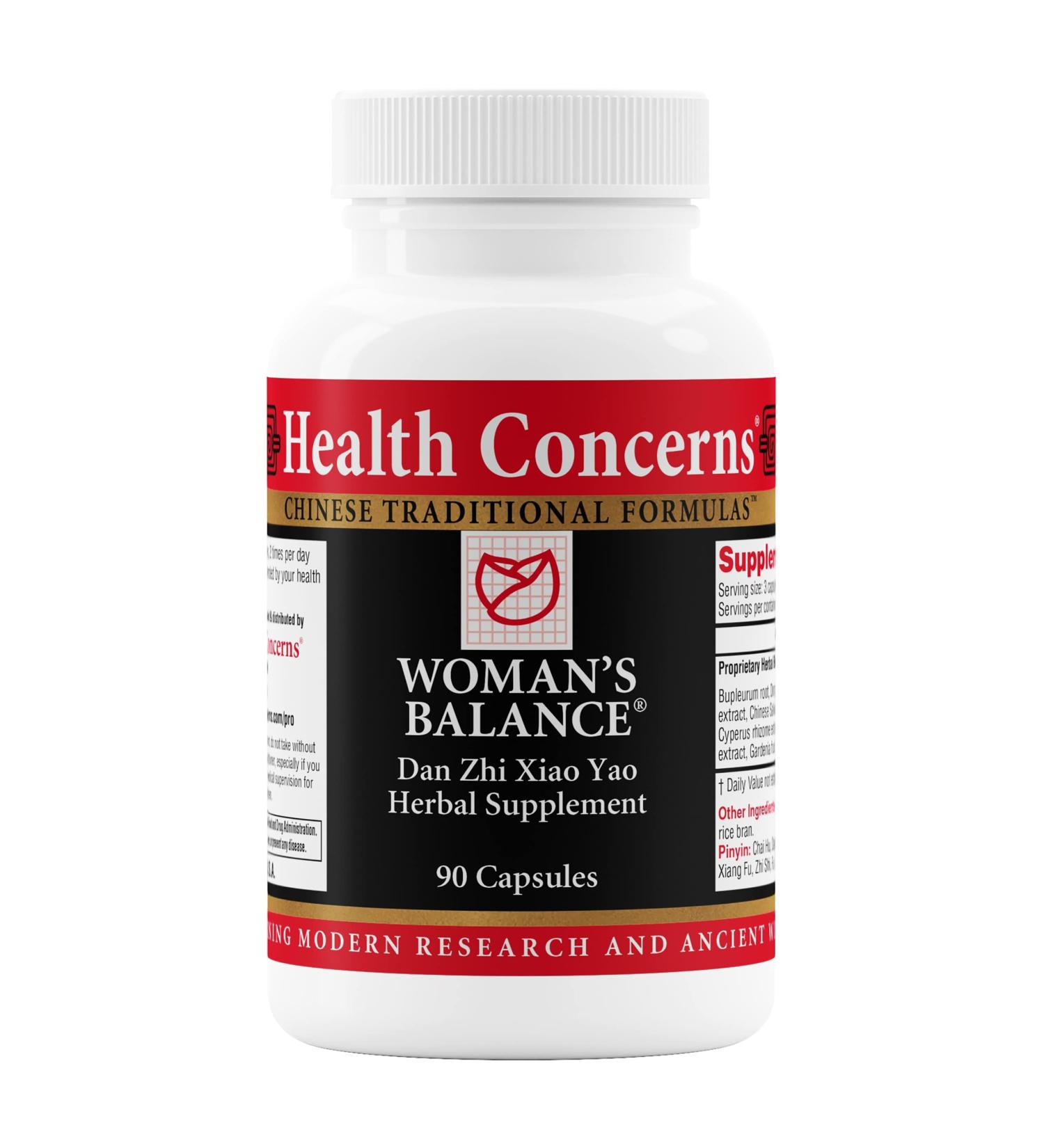 Woman's Balance - PMS Relief & Support Supplement - 90 Capsules - Buy Online on GoSupps.com