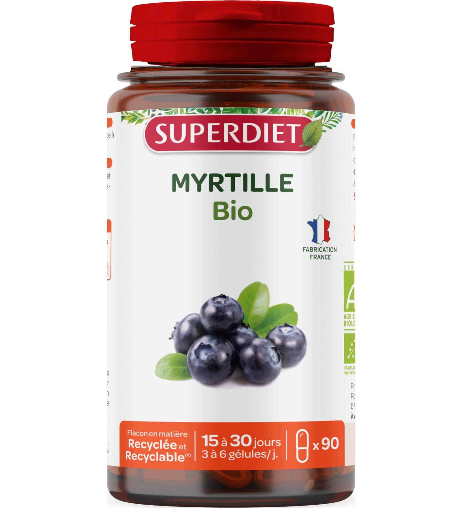 SUPER DIET: Organic Blueberry capsule