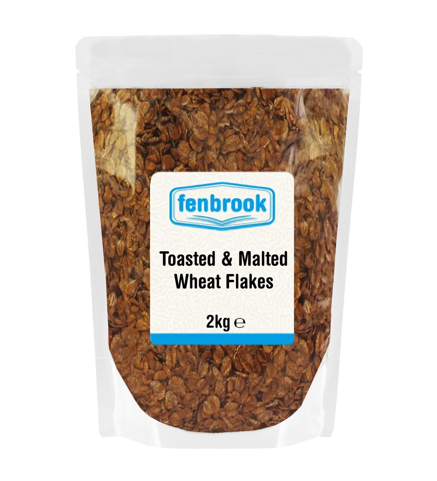 Toasted & Malted Wheat Flakes 2kg by Fenbrook