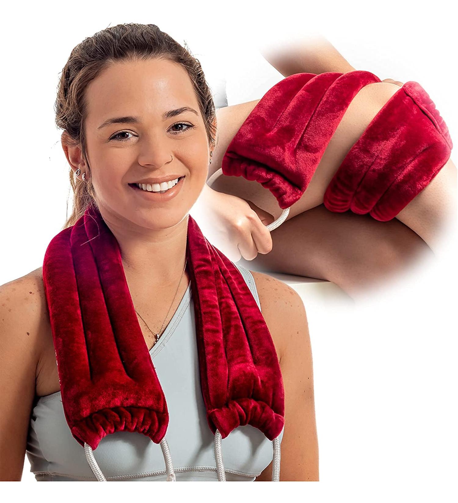 Medcosa Microwavable Heated Neck Pack | Multipurpose Heating Pad for Arthritis, Stress & Sore Muscles | Long Lasting Warmth | Heat. Wrap. Relax. Repeat - Buy Online on GoSupps.com