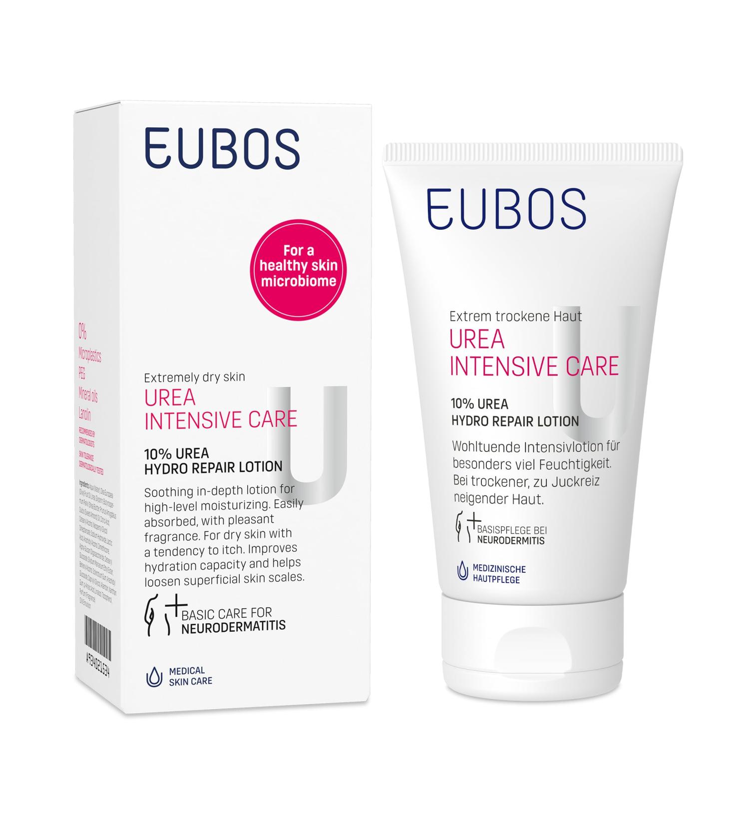 EUBOS UREA SOIN INTENSIF | Lotion Hydro Repair Ur e 10% | Soin Hydratant Intensif pour Peaux Extr mement S ches | Tol rance Cutan e Test e Dermatologiquement | 150 ml - Buy Online on GoSupps.com