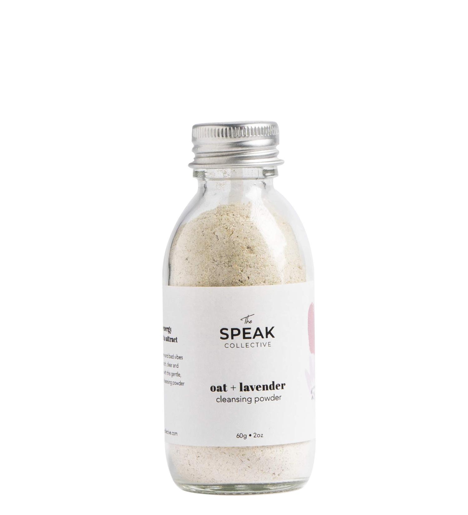 Speak Collective Natural Face Cleanser Powder for Sensitive Skin | 3-in-1 Cleansing Exfoliating & Mask | Gentle Daily Use Facial Wash (2 oz) - Buy Internationally - Buy Online on GoSupps.com