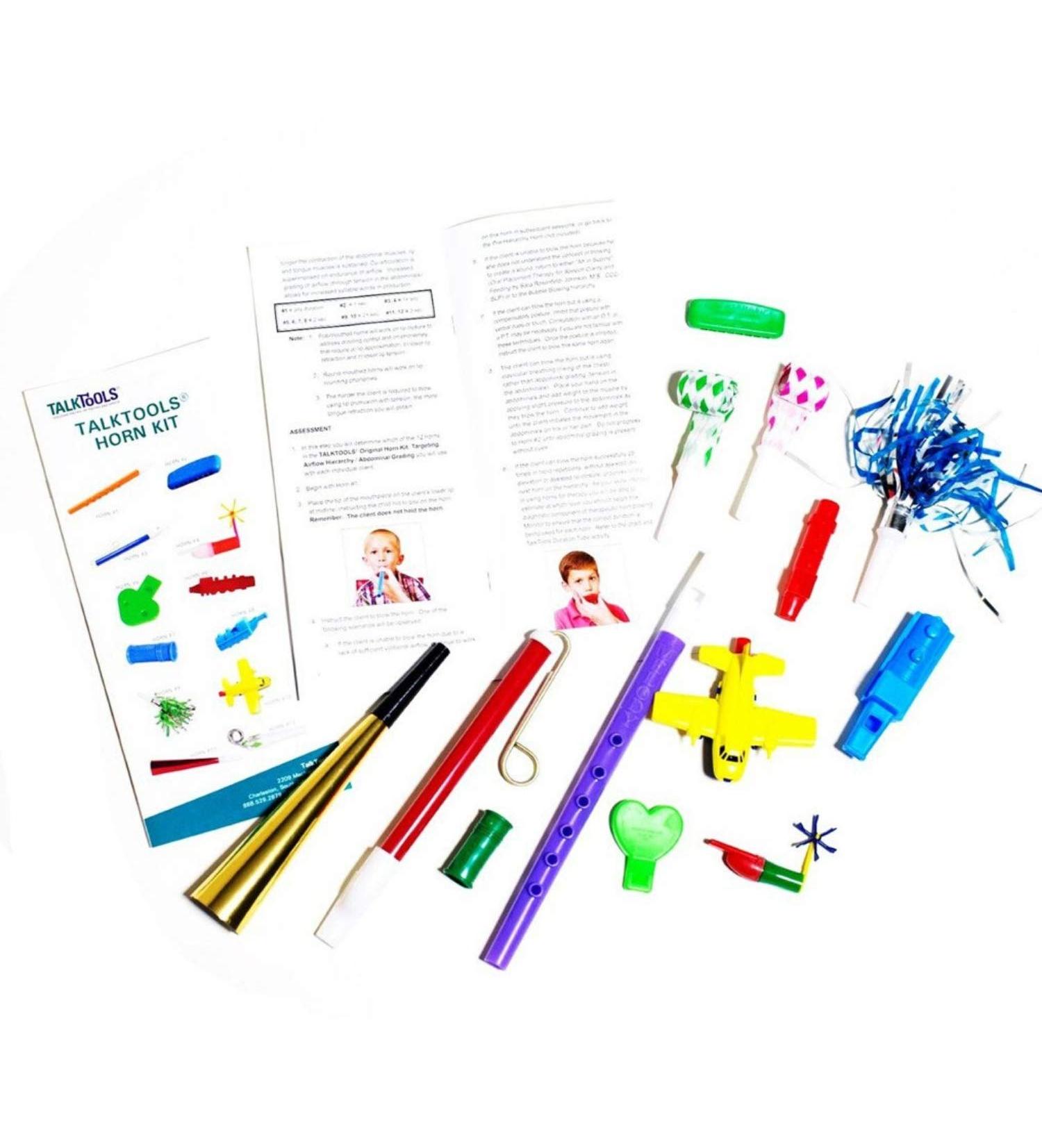 TalkTools Horn Kit - Improve Speech Therapy with Essential Tools - Buy Online on GoSupps.com
