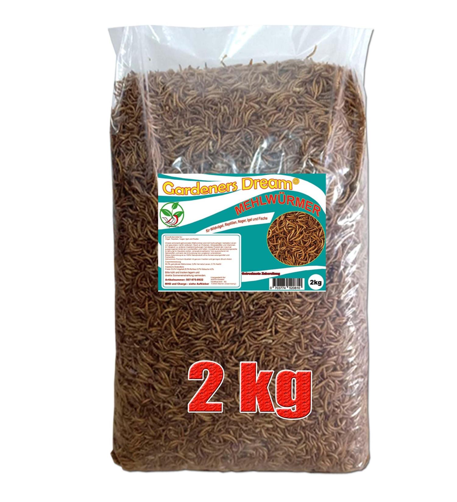 GardenersDream dried mealworms Narrative wild garden bird food