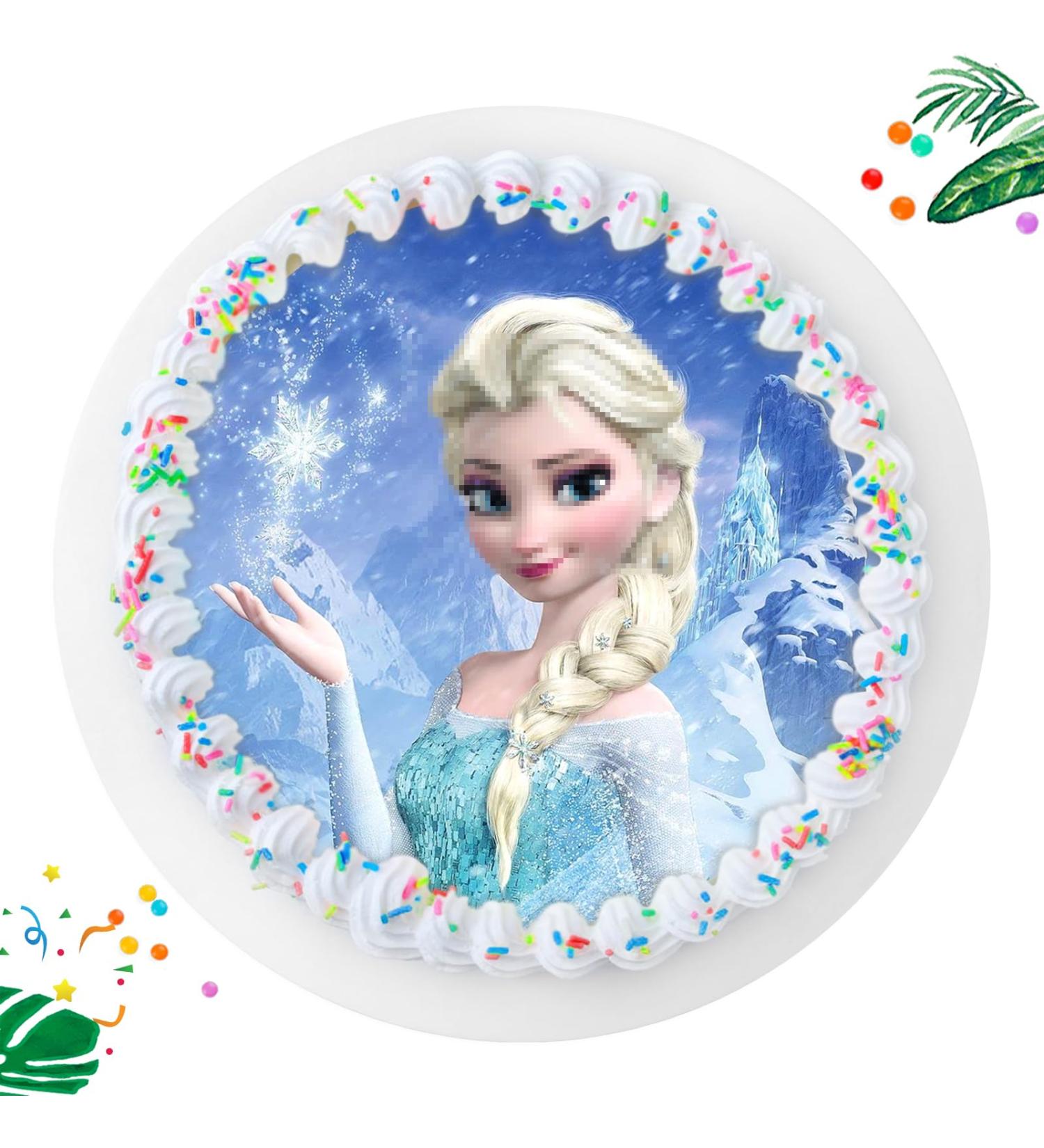 Edible Cake Toppers - Custom Photo Tortendeko 20cm Fondant Paper Decorations for Cakes - Buy Online on GoSupps.com