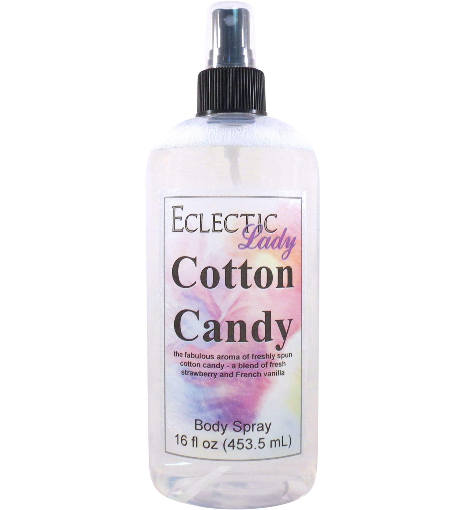 Cotton Candy Body Spray 16 ounces Body Mist for Women with Clean Light & Gentle Fragrance Long Lasting Perfume with Comforting Scent for Men & Women Cologne with Soft Subtle Aroma For Daily Use Regular Strength 16 Fluid Ounces - Buy Online on GoSupps.com