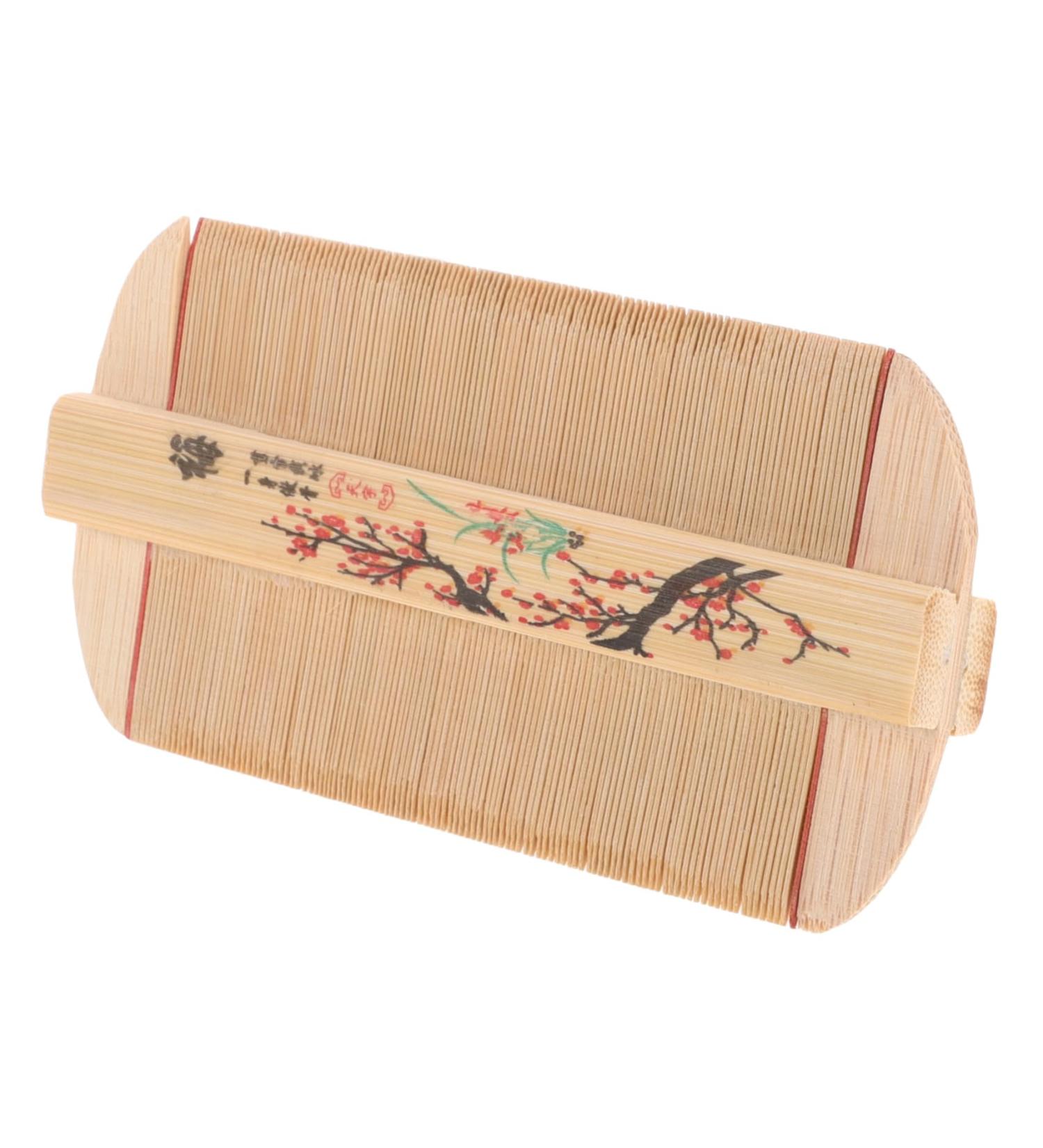 Yardwe Peigne Antipelliculaire Double Face pour Chat et Chien Dents Fines Bambou pour Toilettage et limination des Poils - Buy Online on GoSupps.com