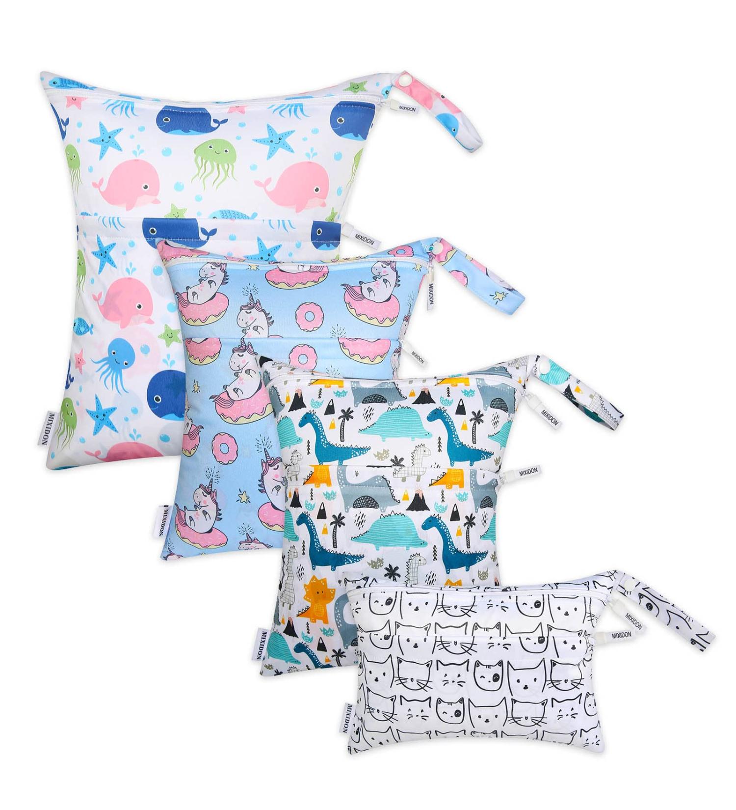 MIXIDON Waterproof Wet Bag for Swimsuits and Baby Items - Pattern 3 - Buy Online on GoSupps.com