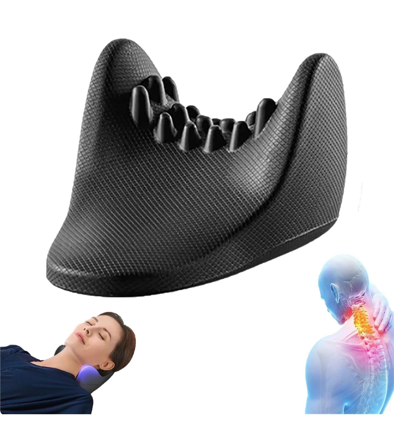 Newlife Neck Device & Neckease - Chiropractic Pillow for Suboccipital Release & Cervical Traction | Muscle Relaxation Tool for Neck Pain Relief - Buy Online on GoSupps.com