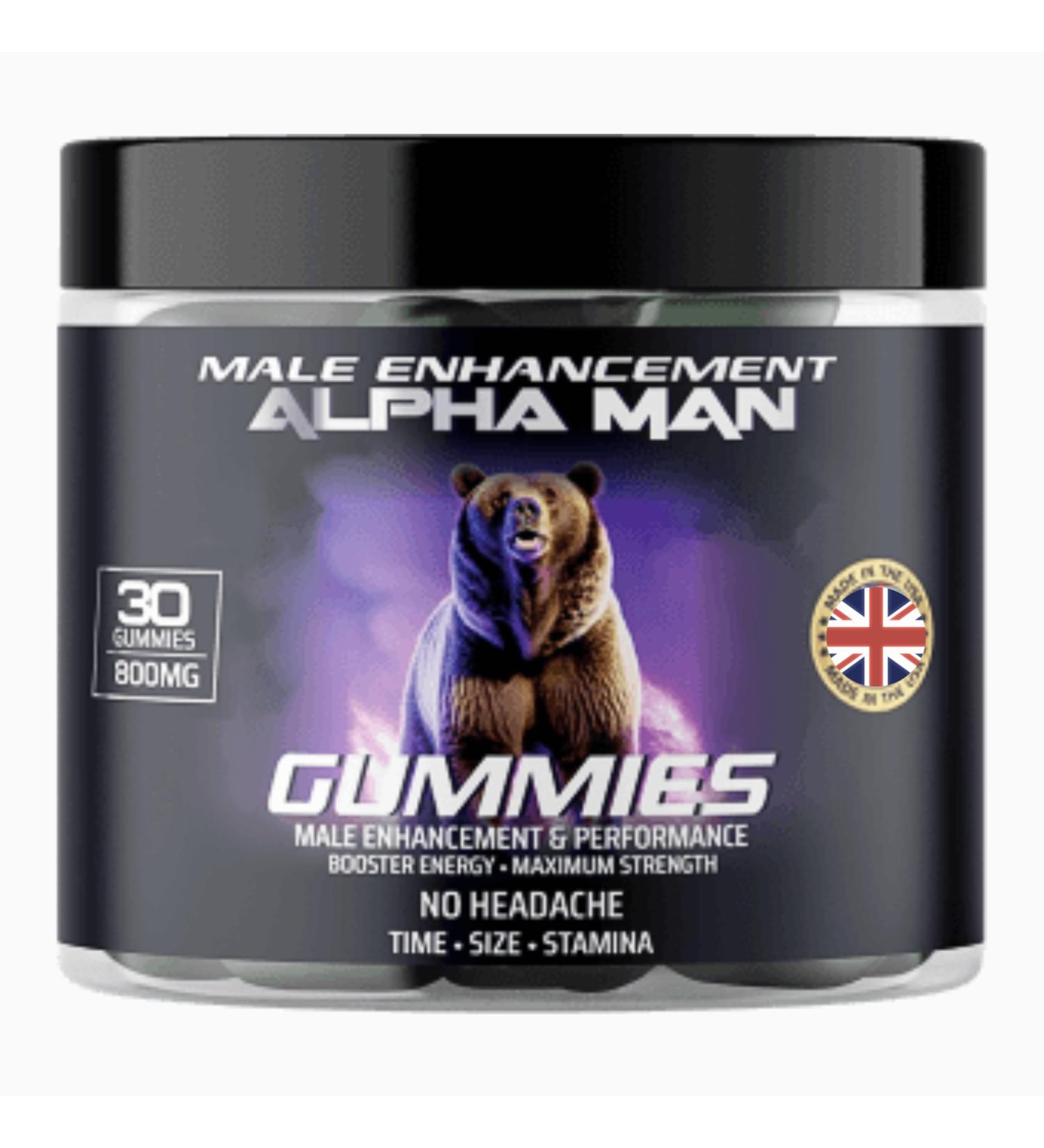  SUPPLEMENT PARADISE Alpha Man Men's Gummies - 1 Month Supply - Buy Online on GoSupps.com