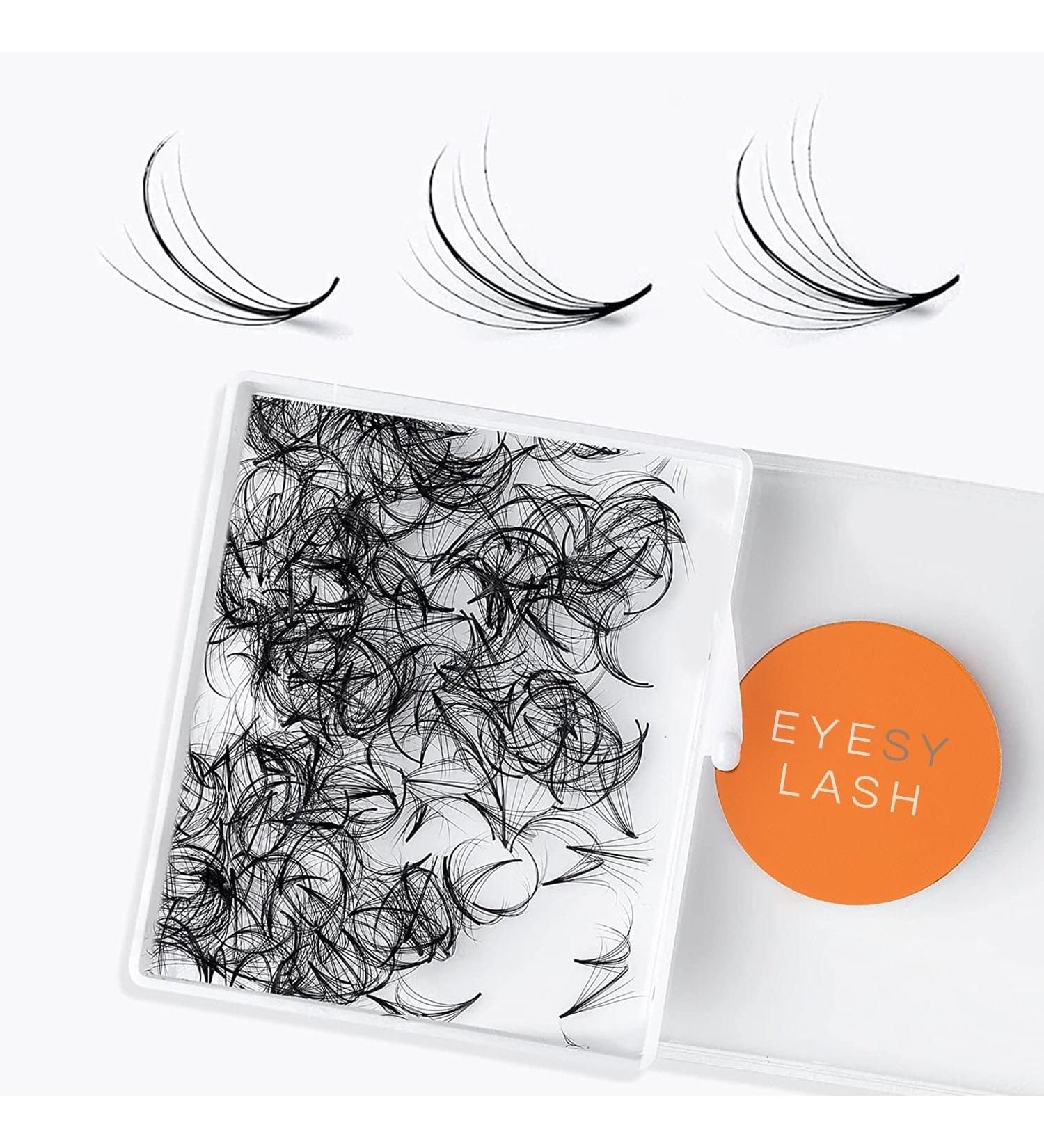 500 Wispy Lash Extensions | 5D Premade Fans | 0.07 CC Curl 12mm | Kim K Style Natural Volume Eyelash Extensions - Buy Online on GoSupps.com