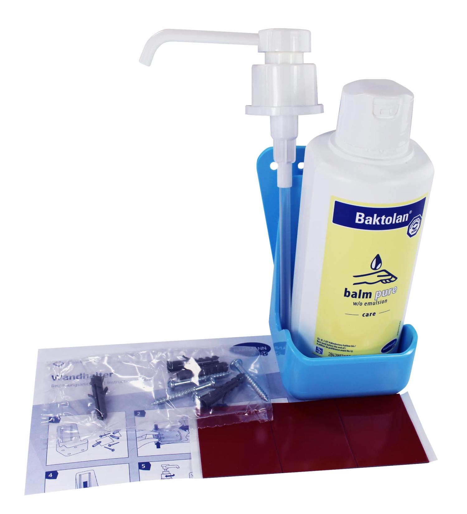 Baktolan Balm Pure 350ml with Dosing Pump + Wall Holder | International Shipping Available - Buy Online on GoSupps.com