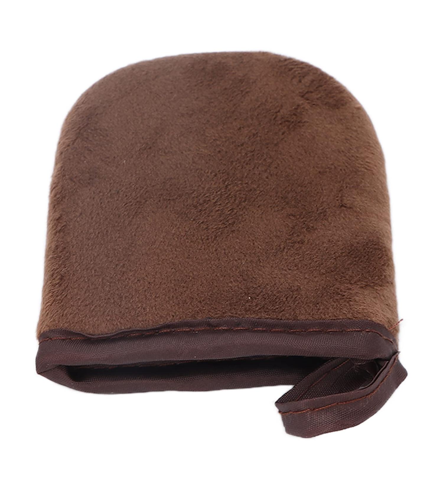 Verdant Touch Tanning Mitts Tanning Mitts Self Tanner Mitten Lotion Applicator Small Sunless Tanner Mitt Flocking Brown - Buy Online on GoSupps.com