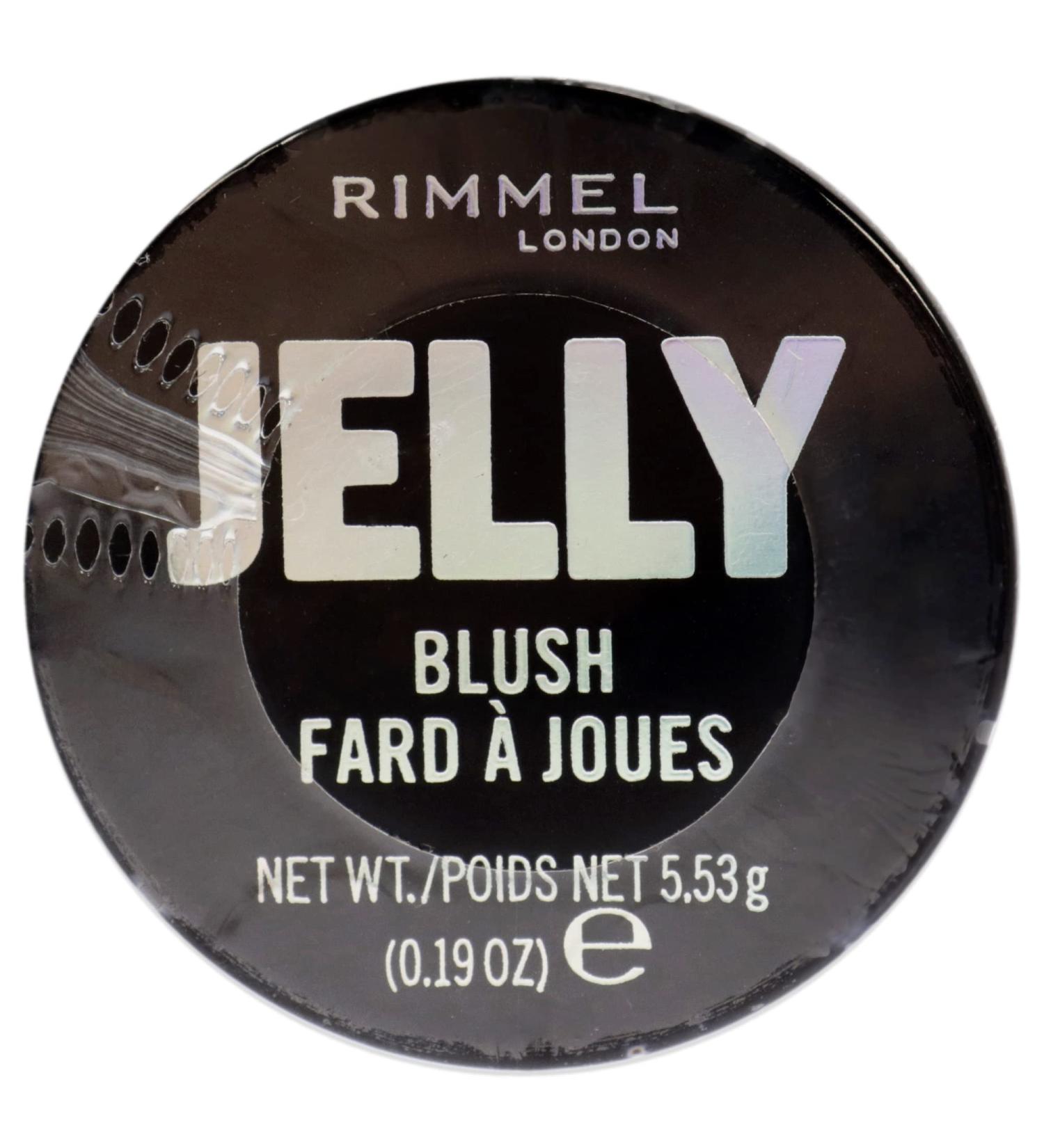 Rimmel London Jelly Blush in Berry Bounce 5.53g - Long-Lasting Water-Based Formula for Dewy Skin - Buy Online on GoSupps.com