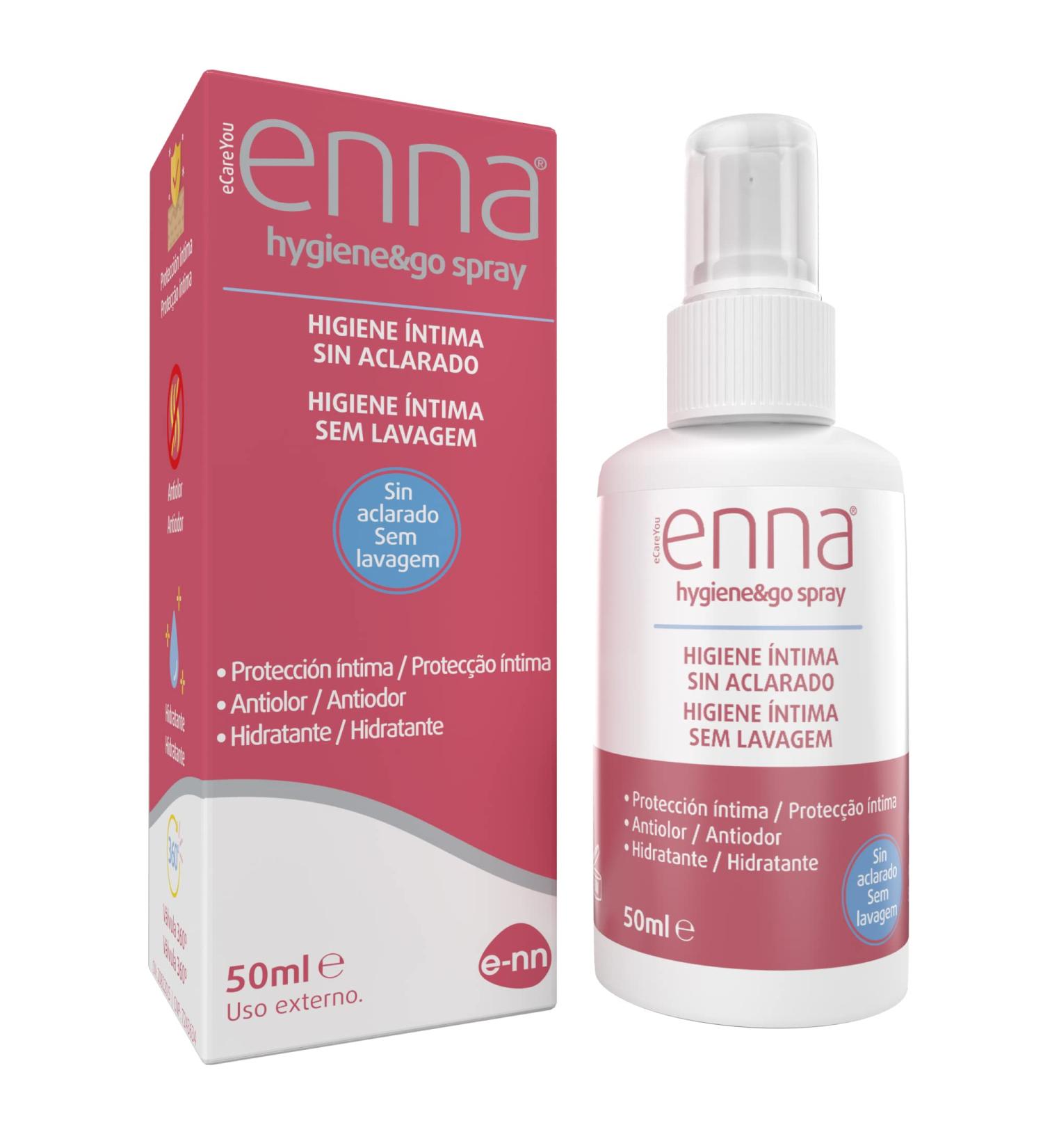 enna ENNA HYGIENE & GO Spray sans acide 50 ml - Buy Online on GoSupps.com