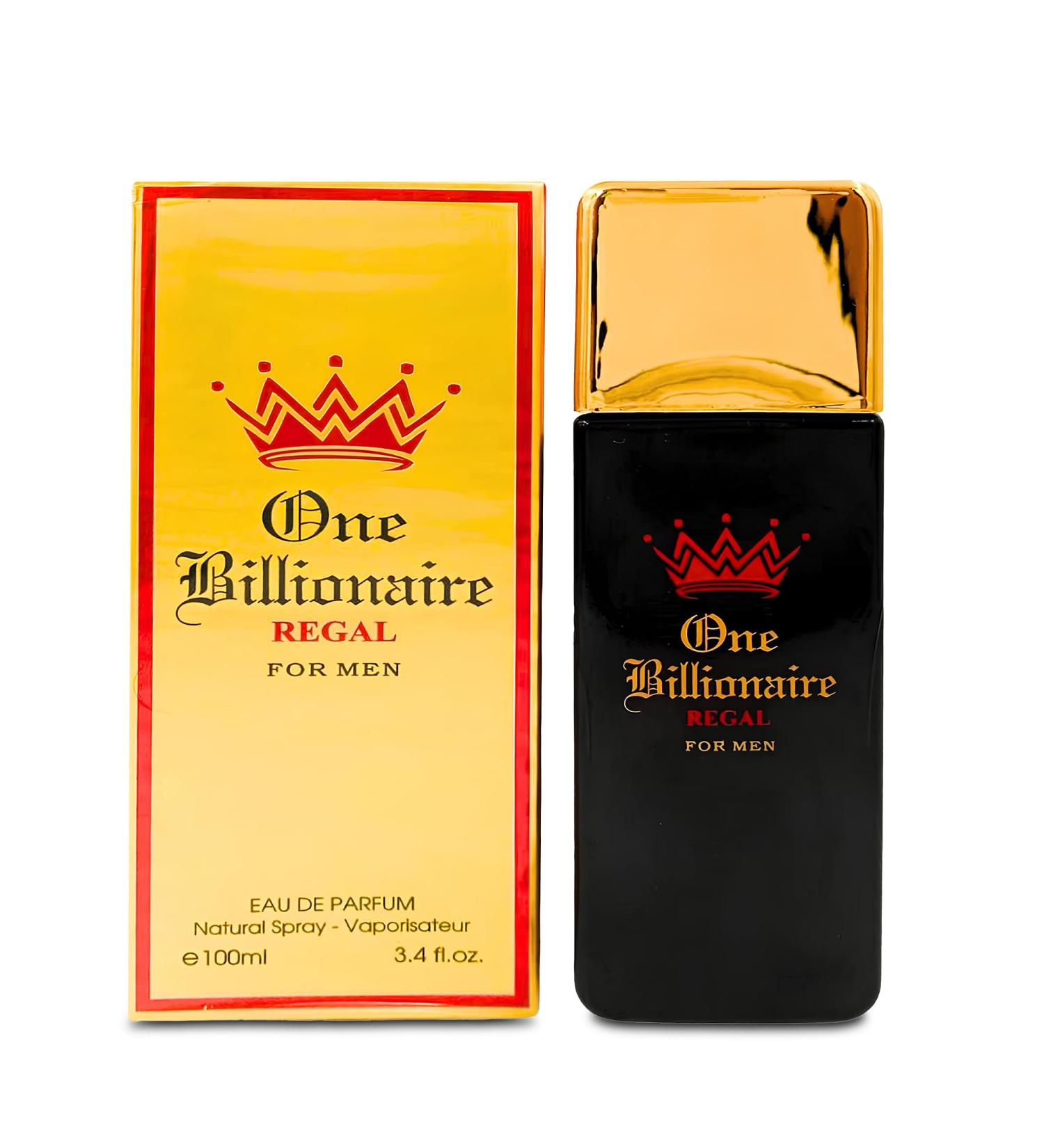 One Billionaire Sensual Woody Fragrance for Men | Long Lasting Cologne Aromatic Scent Eau de Parfum Natural Spray - Great Holiday Gift 3.4 Fl Oz/100 Ml - Buy Online on GoSupps.com