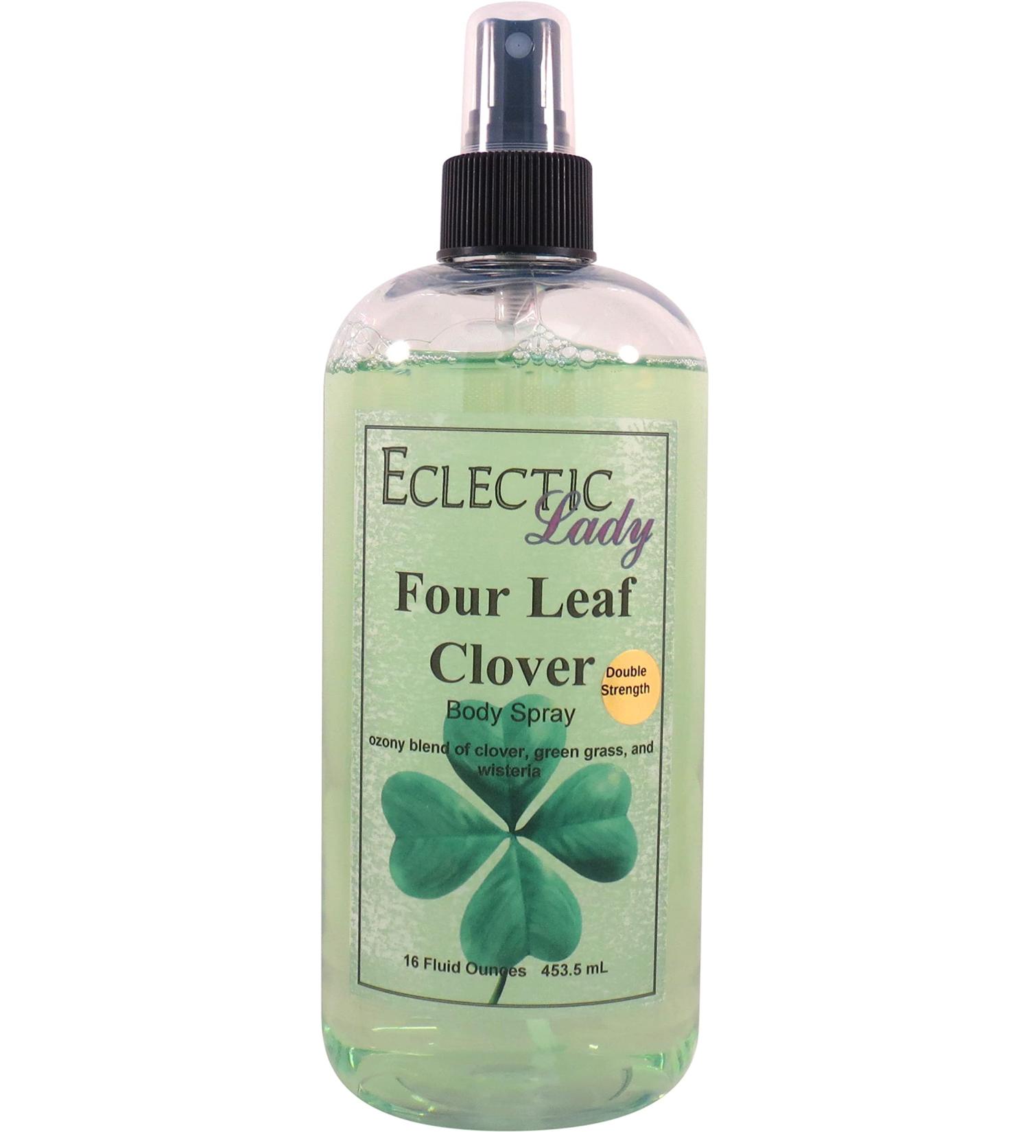 Four Leaf Clover Body Spray (Double Strength) 16 ounces Body Mist for Women with Clean Light & Gentle Fragrance Long Lasting Perfume with Comforting Scent for Men & Women Cologne with Soft 16 Fluid Ounces (Double Strength) - Buy Online on GoSupps.com