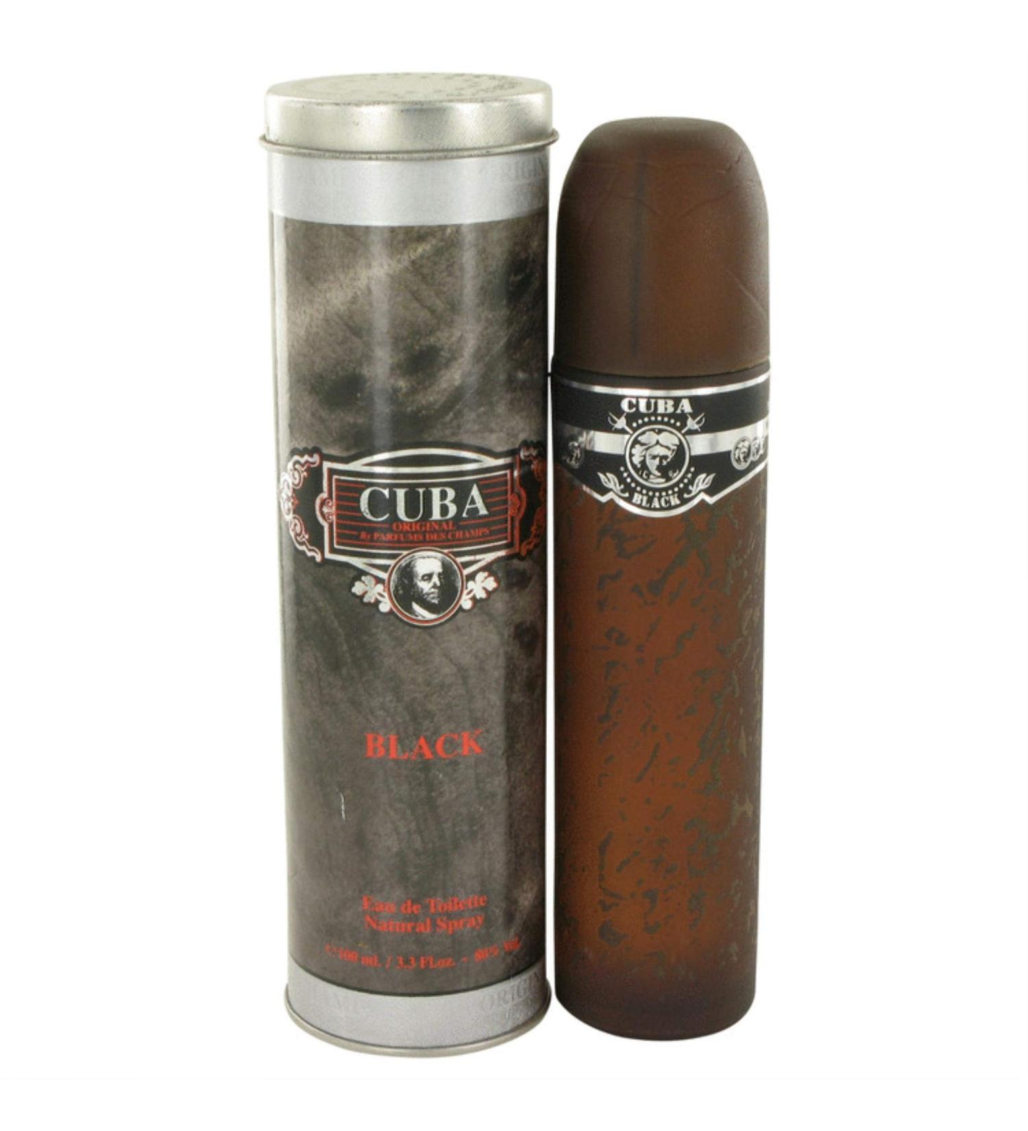 CUBA Black by Fragluxe Eau De Toilette Spray 3.4 oz (Men)