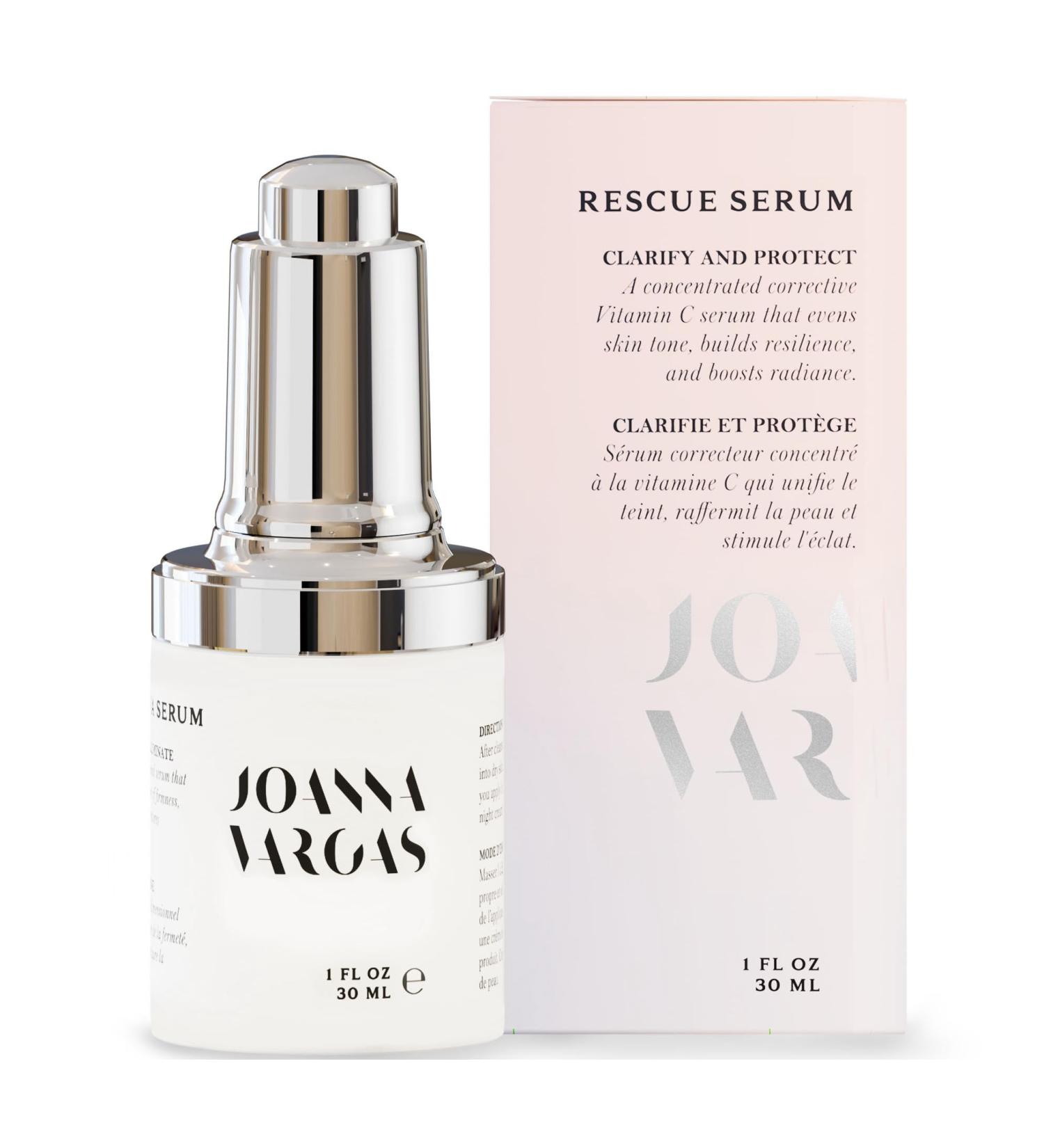 Joanna Vargas Vitamin C Serum for Face with Squalane Oil - Collagen Boosting Facial Serums for Aging Skin - Rescue Vit C Serum for Face - Hydrating Serum to Enchance Skin Texture & Boost Radiance Citrus - Buy Online on GoSupps.com