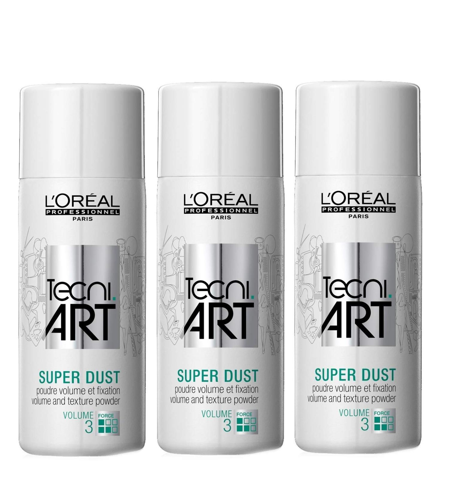 L'Or al Deutschland 3er Loreal Tecni Art Super Dust Volume Powder 7 g