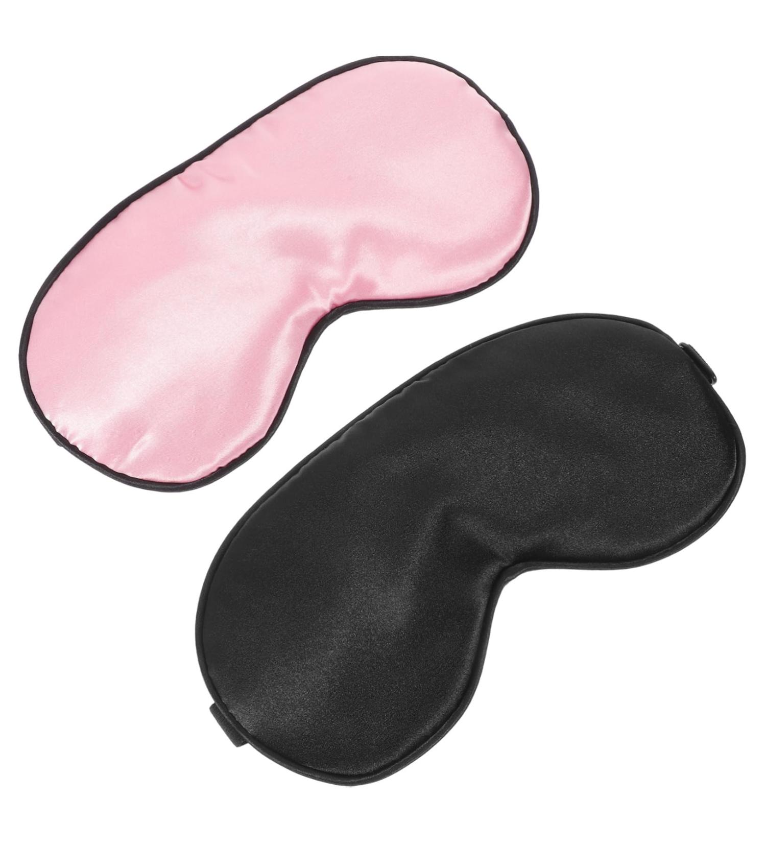 2 pi ces de Sommeil Imitation Soie Occultant pour Yeux pour Voyage Maison - Buy Online on GoSupps.com