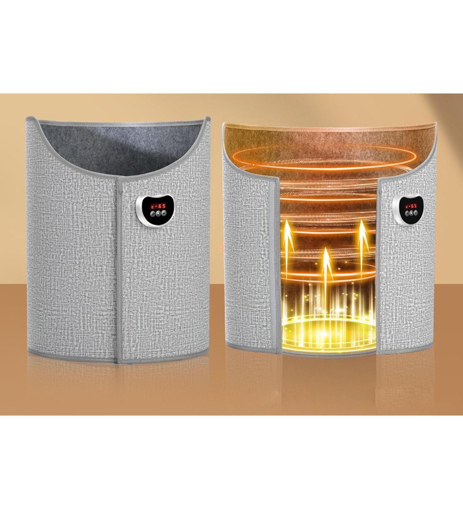 Caulo Round Foot Warmer - 8-Speed Thermostat Timer 45 Tilt Overheat Protection | Perfect for Office & Home - Buy Online on GoSupps.com