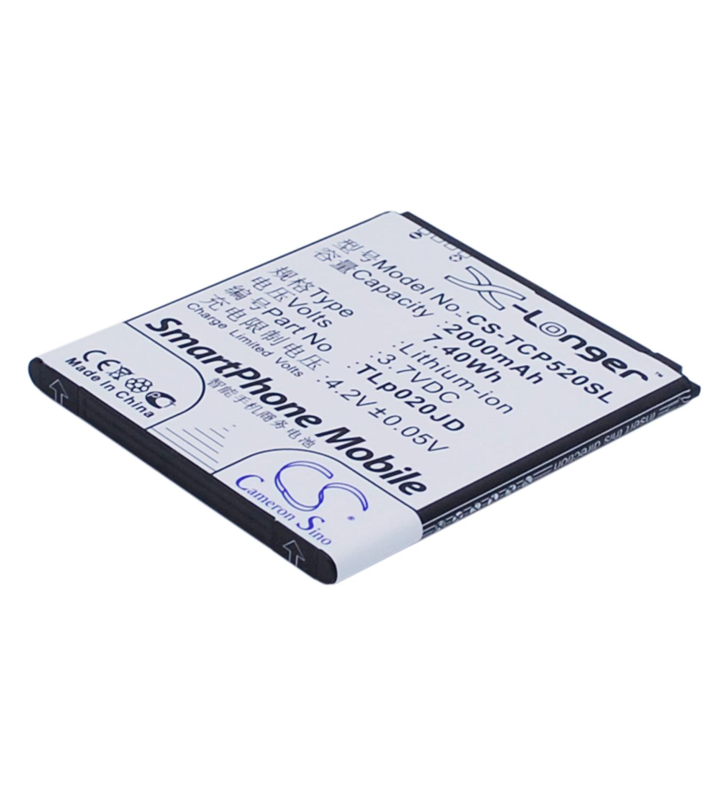 Buy JRINK Replacement Battery for TCL TLp020JD P5181 P518L P5201 P520L Fast International Shipping - Buy Online on GoSupps.com