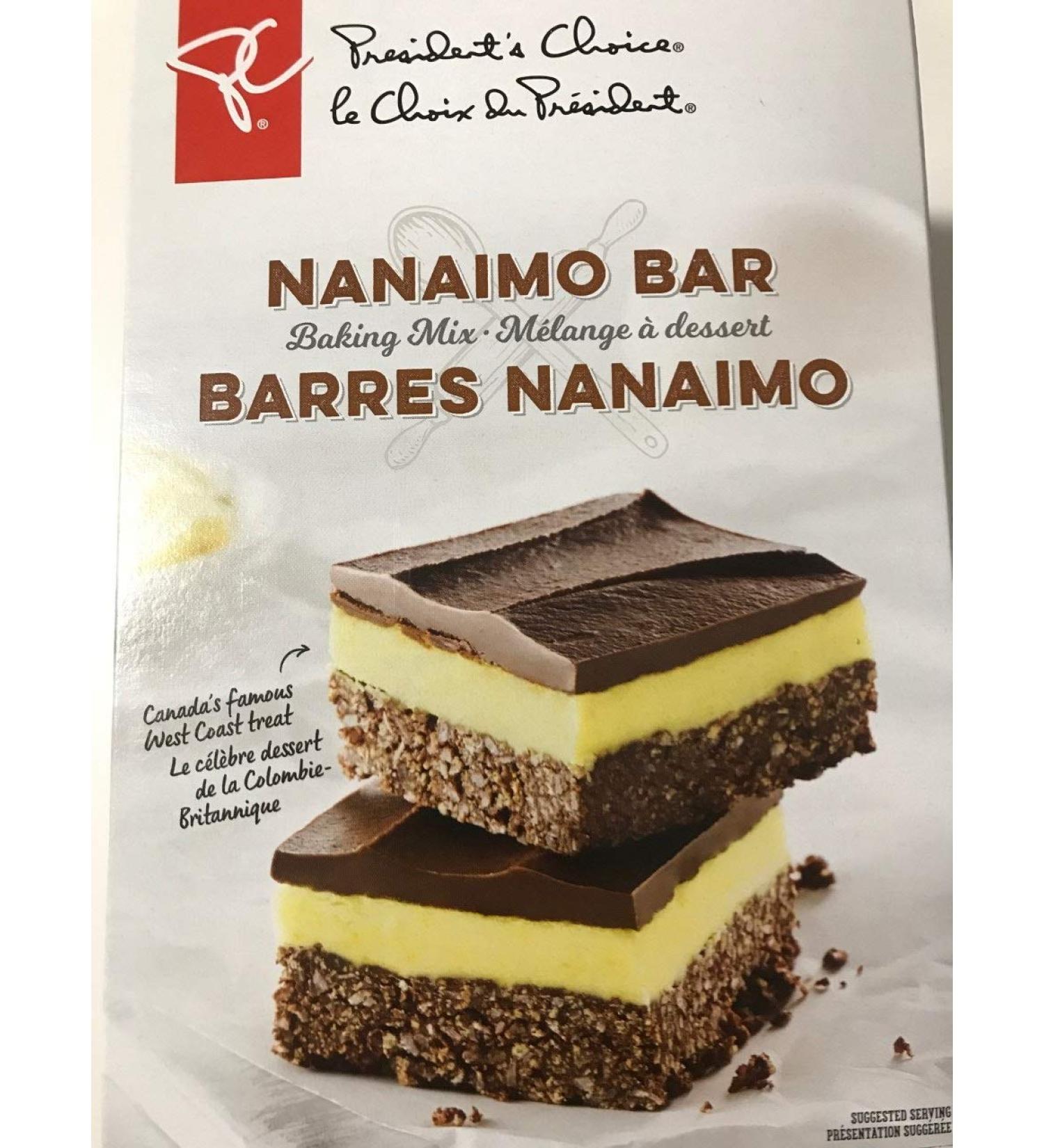 President's Choice Nanaimo Bar Baking Mix 740g - Authentic Canadian Recipe | 1.63 lb Pack - Buy Online on GoSupps.com