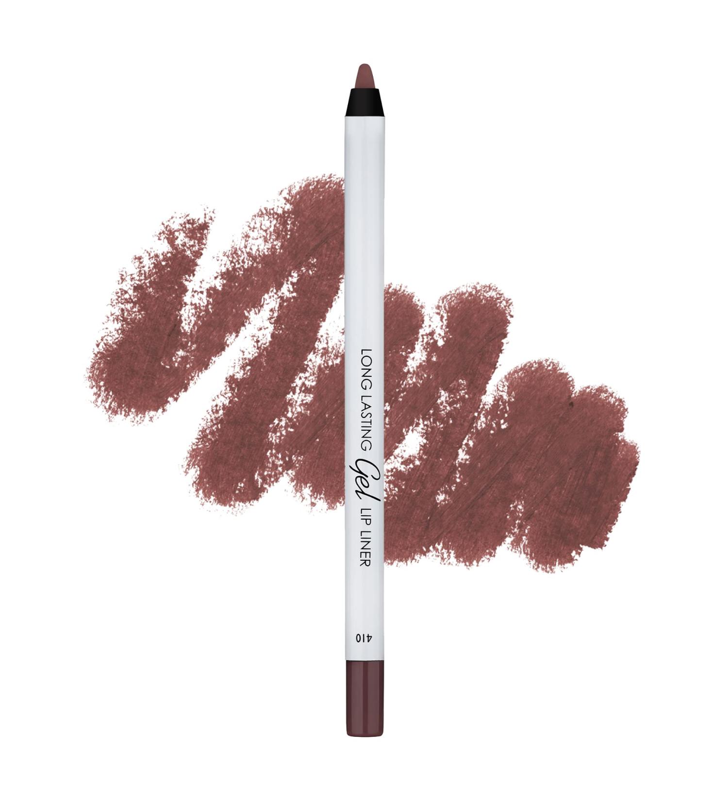 Lamel Gel Lip Liner N. 410 (Pink Taupe) - Long-Lasting, Waterproof & Enriched with Nourishing Ingredients - Cruelty-Free Lip Pencil for Precision & Texture - Buy Online on GoSupps.com